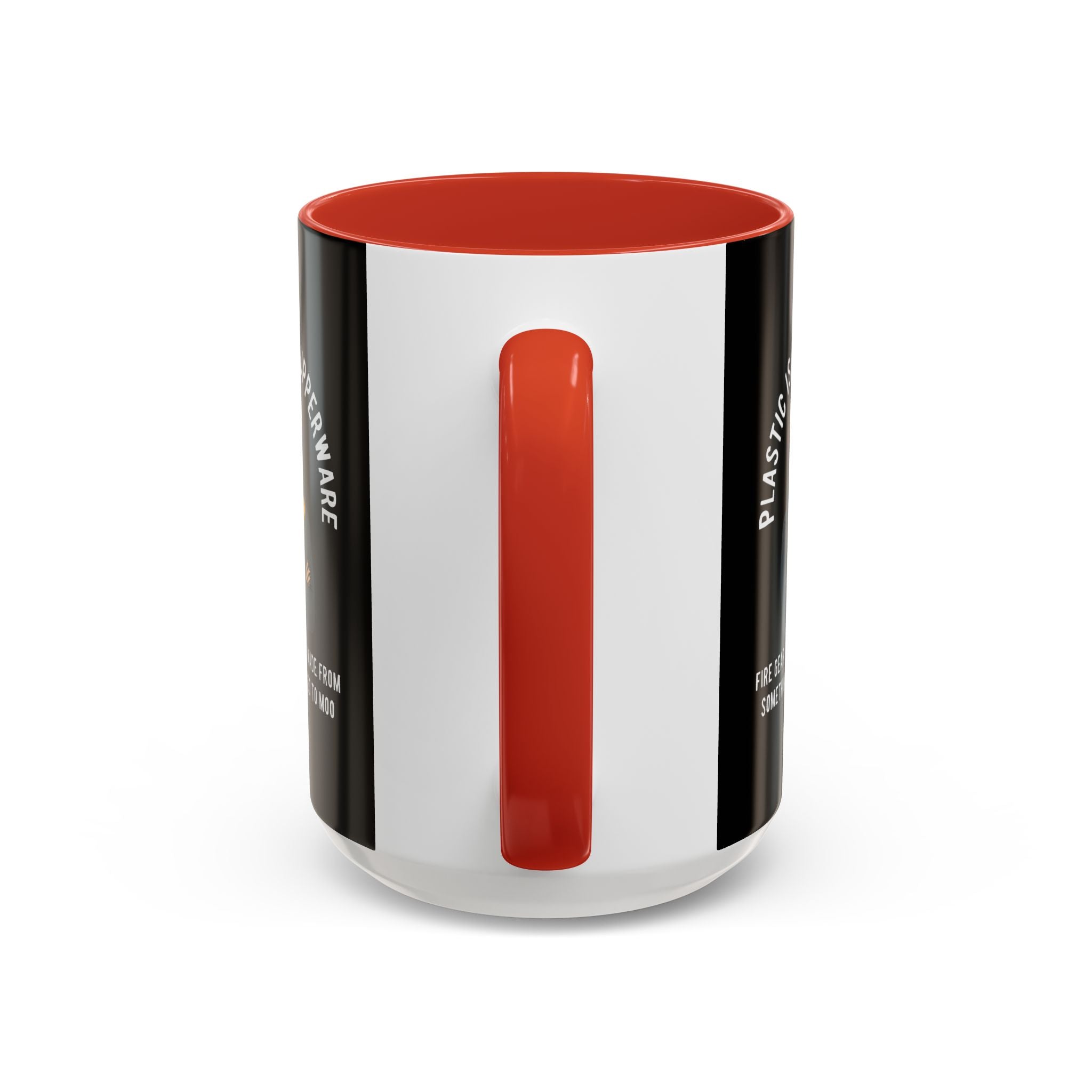 Black Sheep "Plastic Is For Tupperware" Premo Artwork Coffee Mug