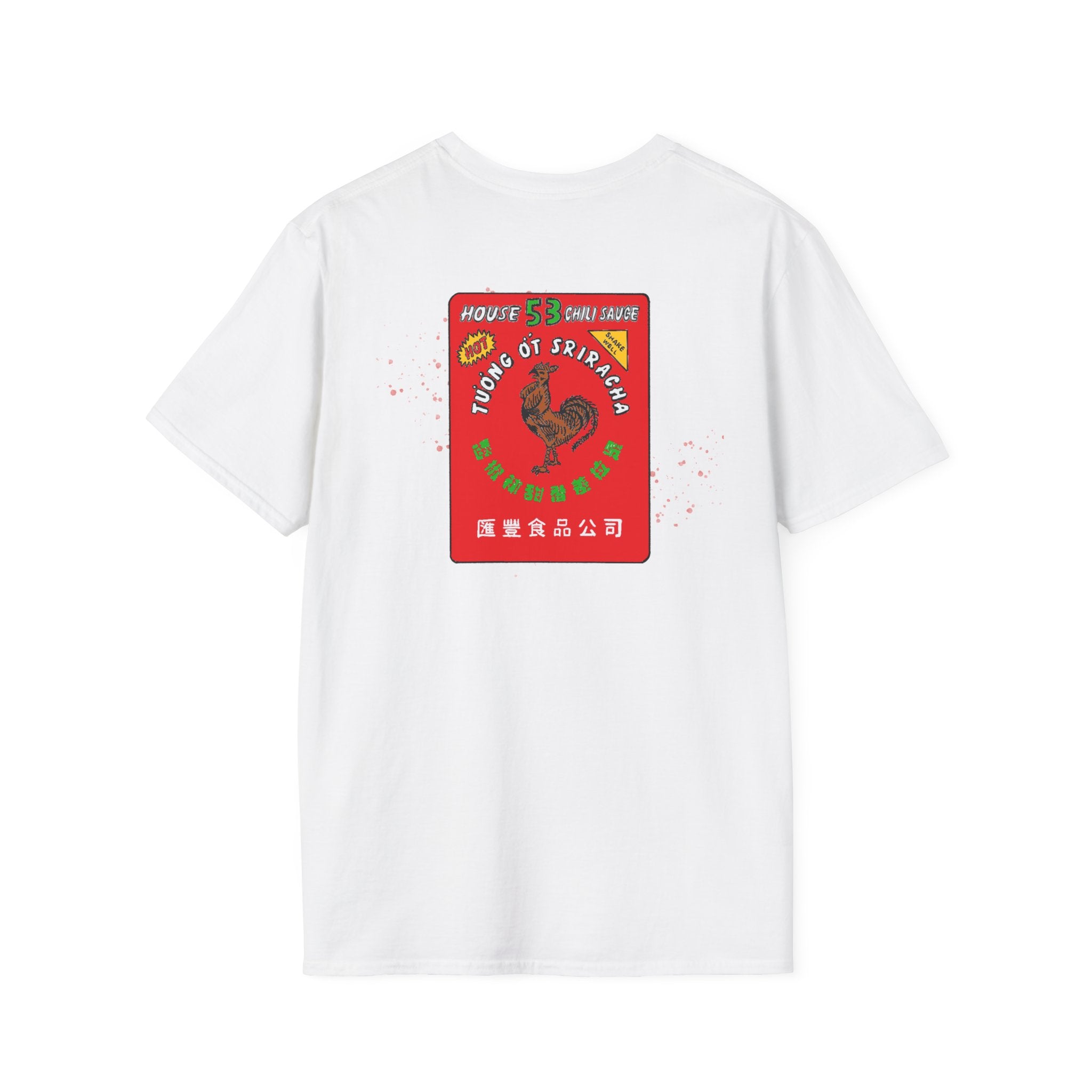 Black Sheep "House 53 Sriracha Hot Sauce" Soft Style Tee