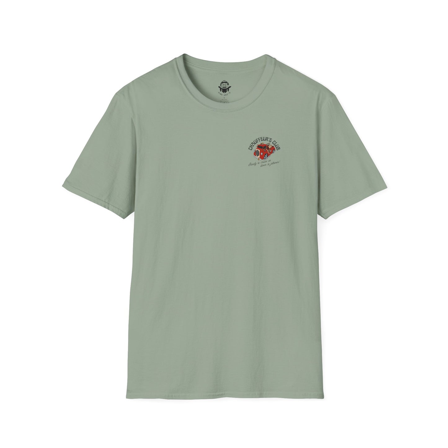 "All Gas, No Brakes" Firefighter Soft-style Vintage Rig Tee