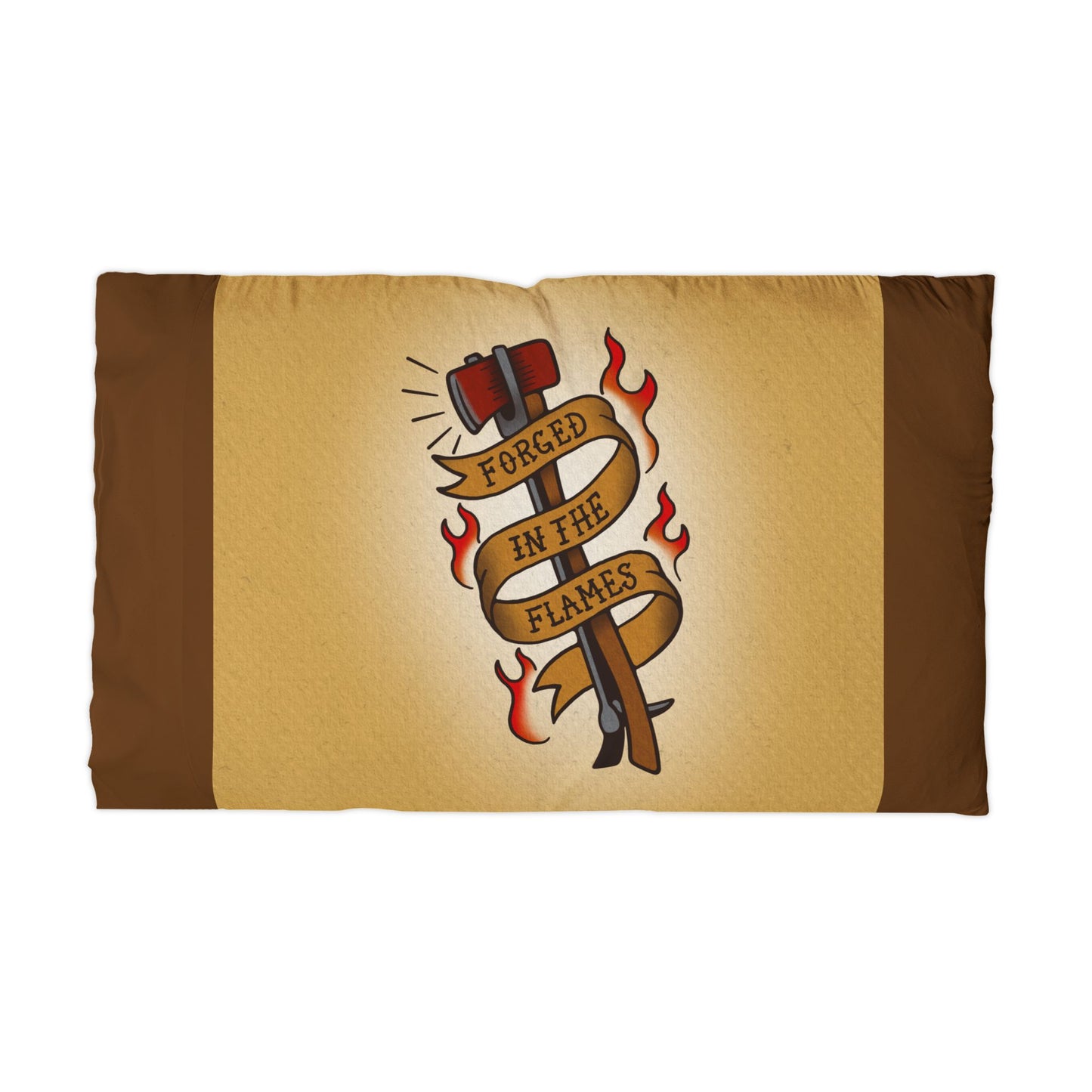 "Forged in the Flames" Firefighter Microfiber Pillowcase