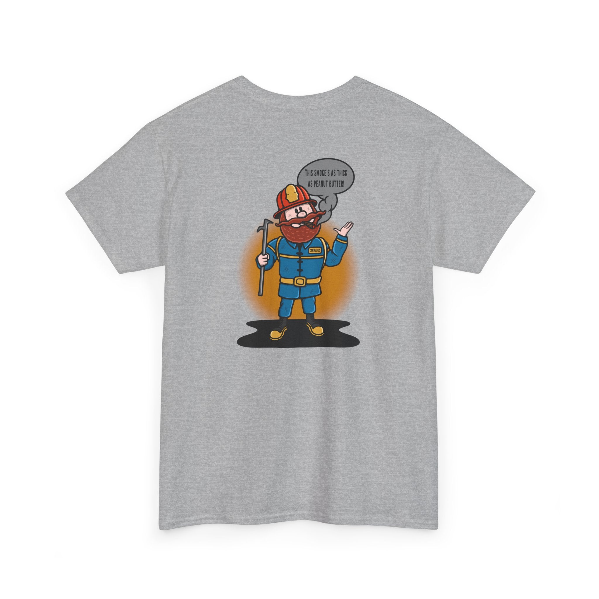 Firefighter Yukon Cornelius Heavy Blend Crew Tee