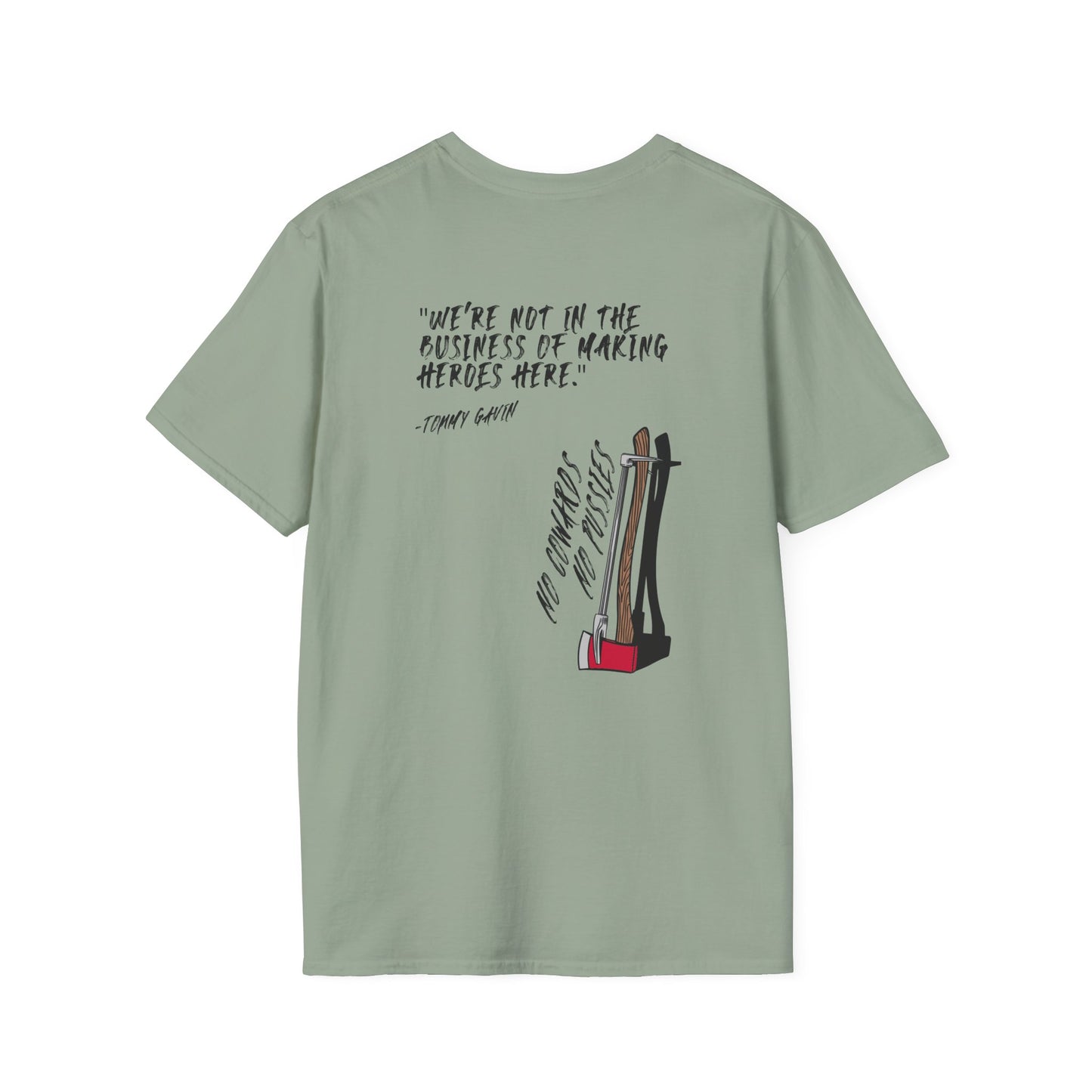 No Heros No Cowards Softstyle T-Shirt