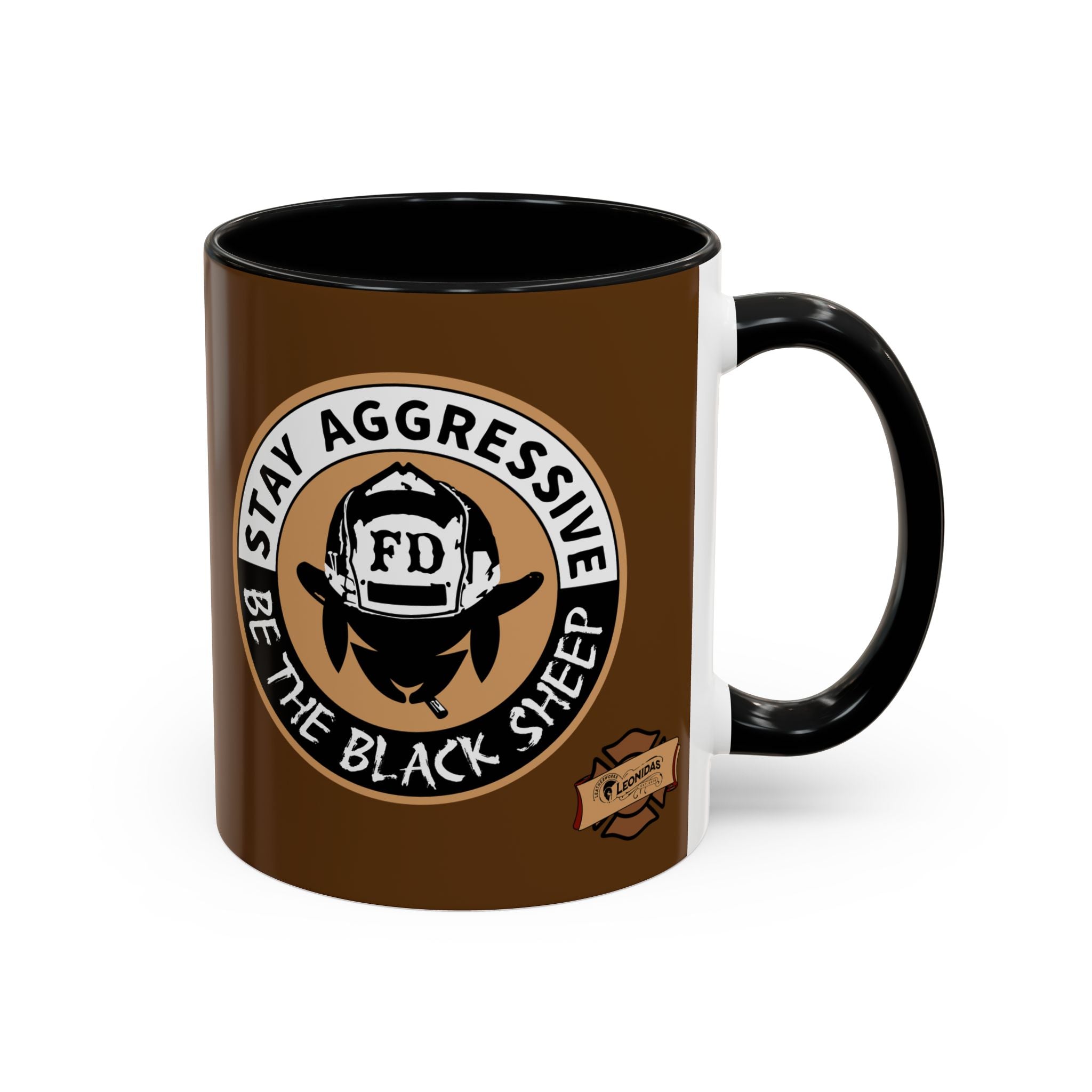 Black Sheep "Mind the Snakes" Premo Artwork Coffee Mug (Brown/Black Accents)