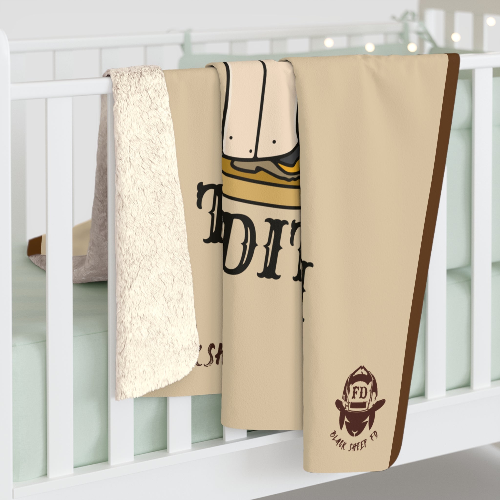 "Reignite Tradition" Leg Lamp Sherpa Blanket/Throw