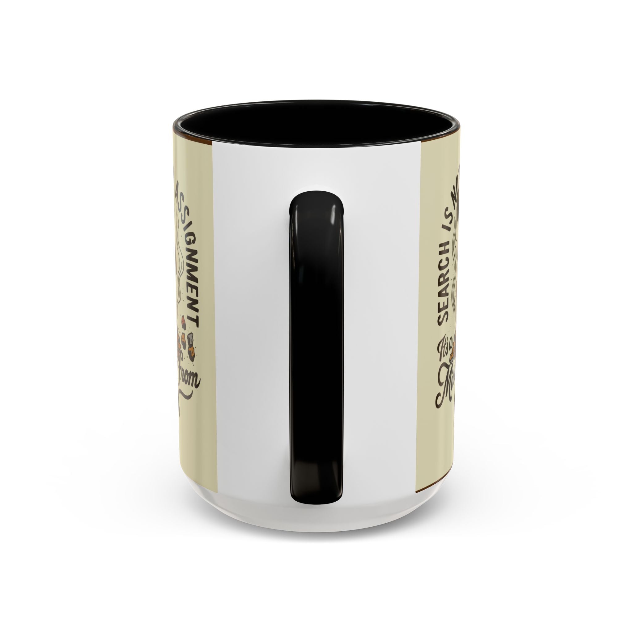 Black Sheep "More Than Just an Assignment" Premo Artwork Coffee Mug (Brown/Black Accents)