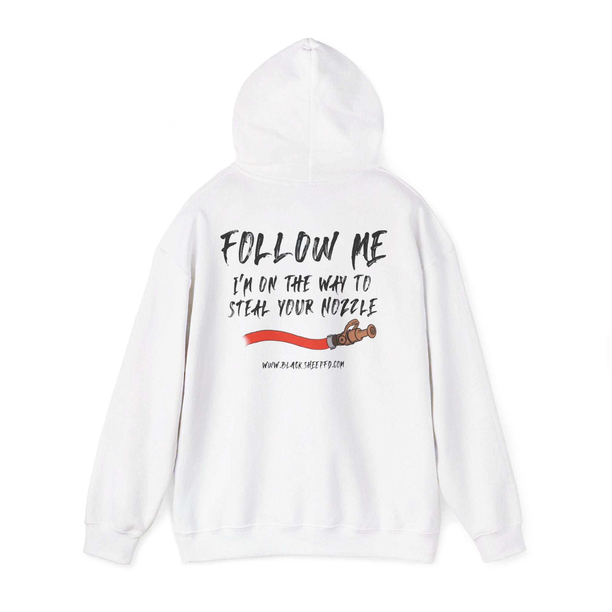 Follow Me Nozzle Steal - Black Sheep FD Hoodie