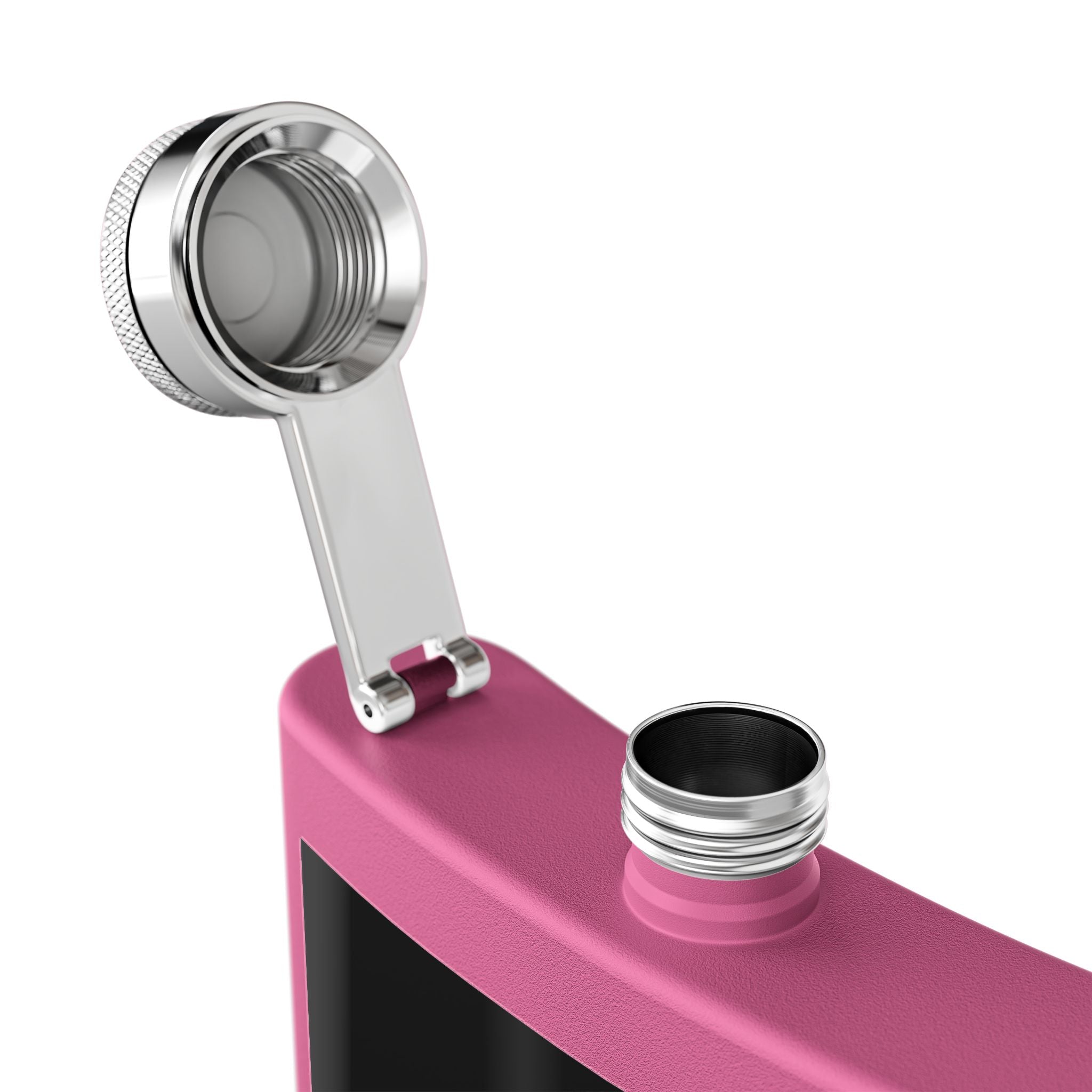 6oz Stainless Steel Flask — Black Sheep 'FTMP PTB' Knuckle Tattoo Design