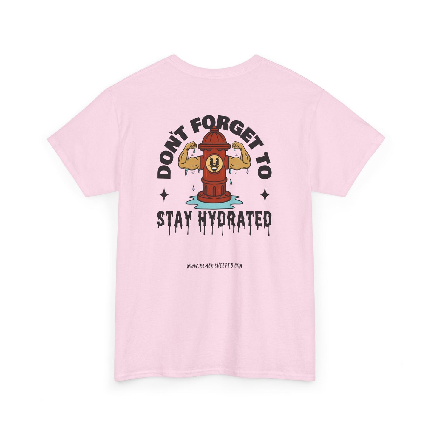 "Stay Hydrated" Heavy Cotton Tee