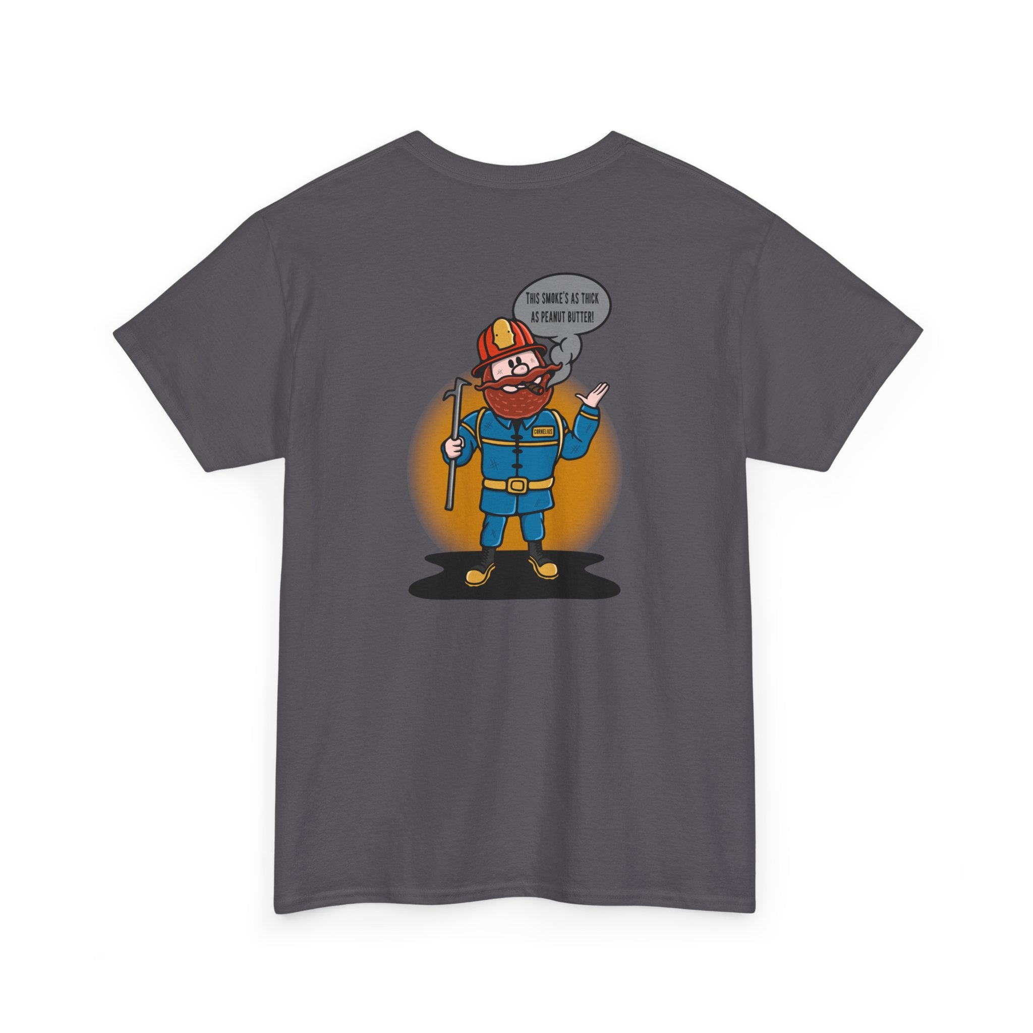 Firefighter Yukon Cornelius Heavy Blend Crew Tee