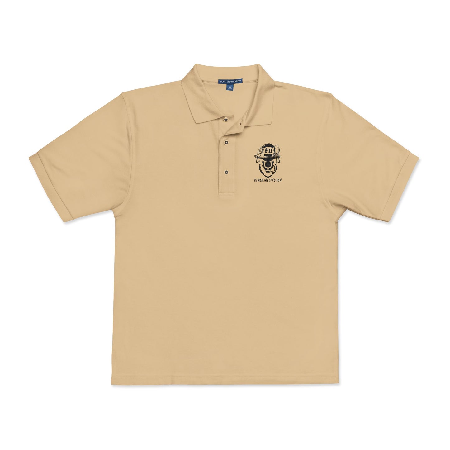 Embroidered Black Sheep Polo Shirt
