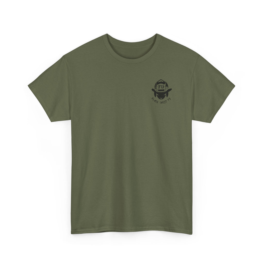 Black Sheep "Firehouse Wellness Program" Heavy Cotton Tee
