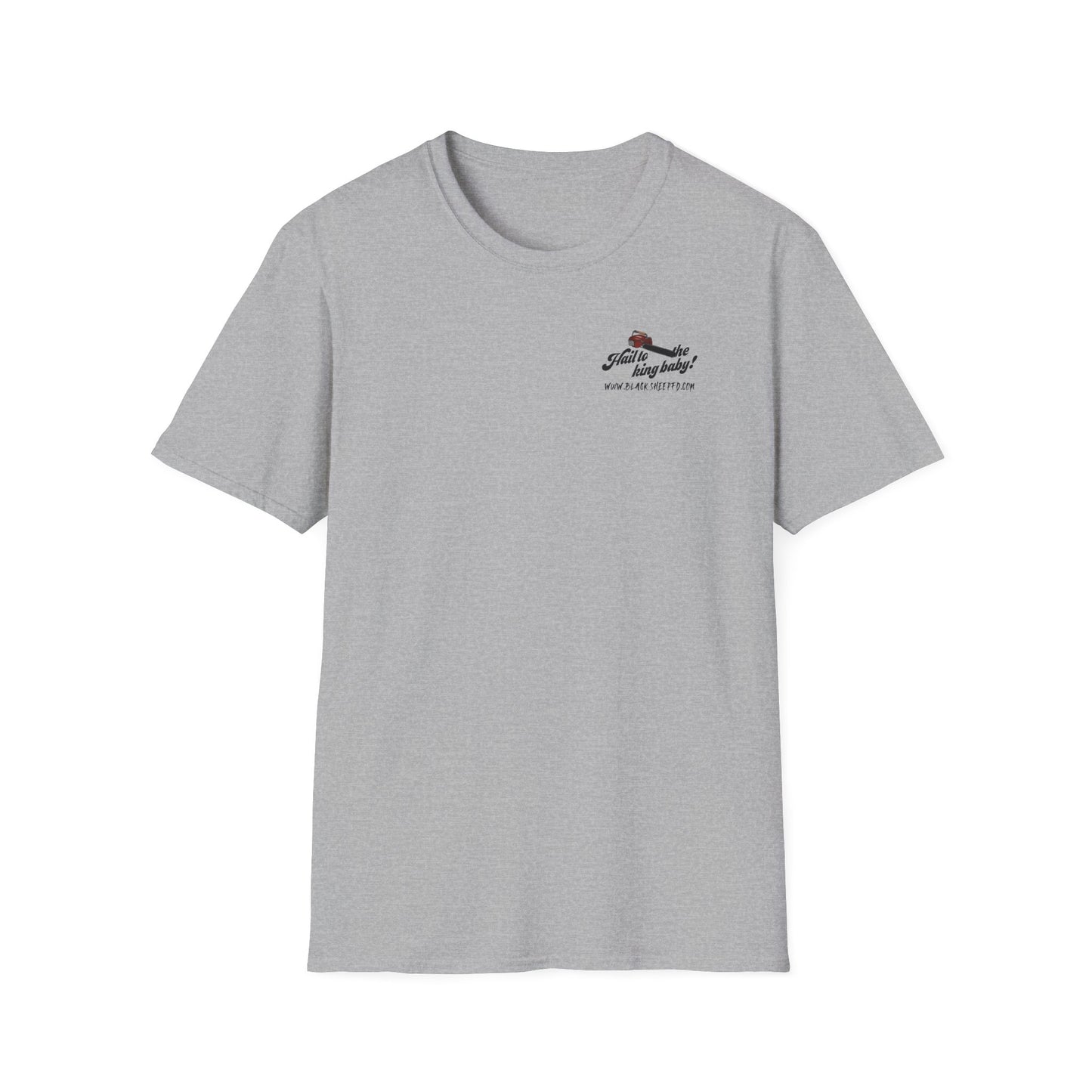 Cuttin' Holes to Save Souls Firefighter Tee