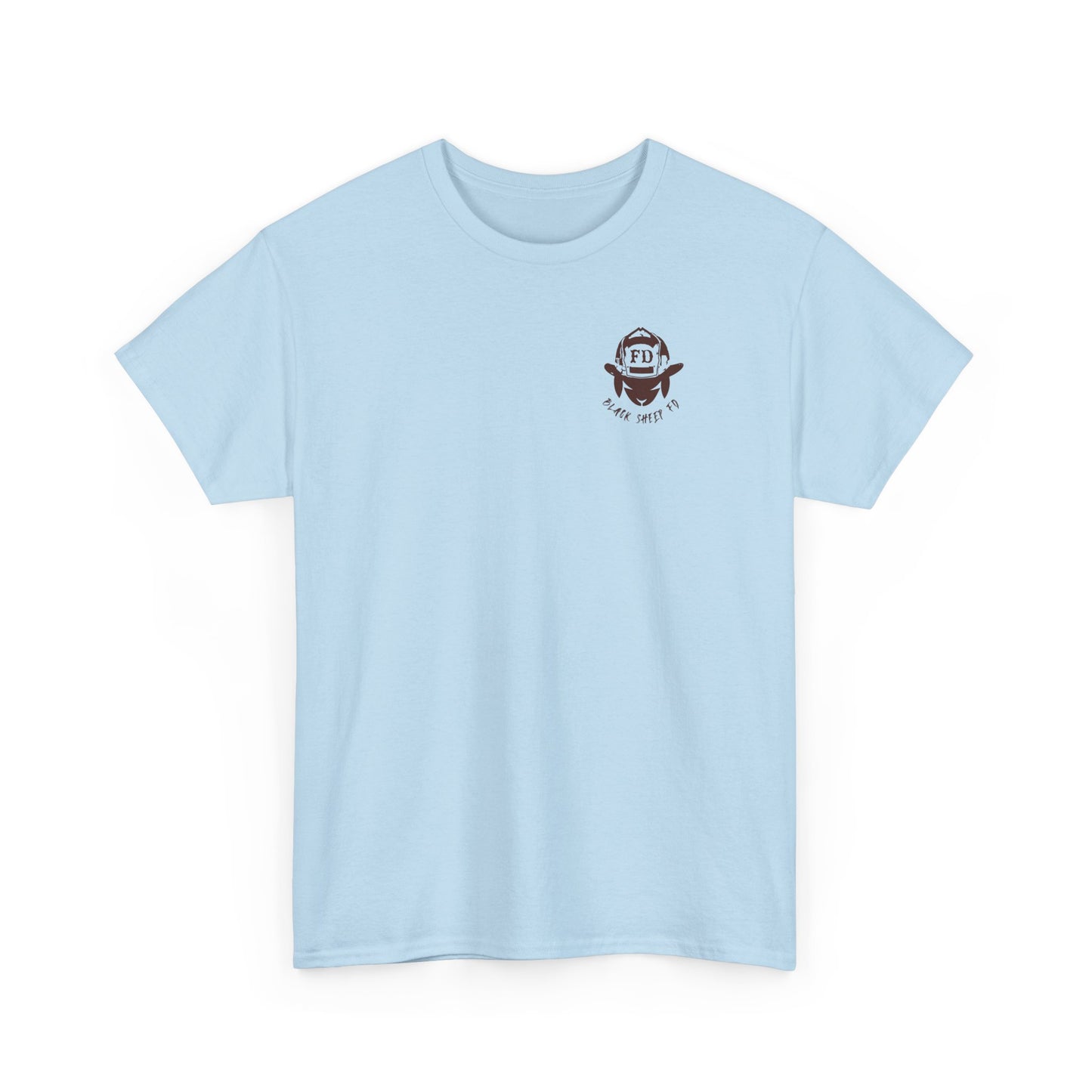 Fire Alarm Box "Looking For Hot Shingles" Heavy Blend Tee