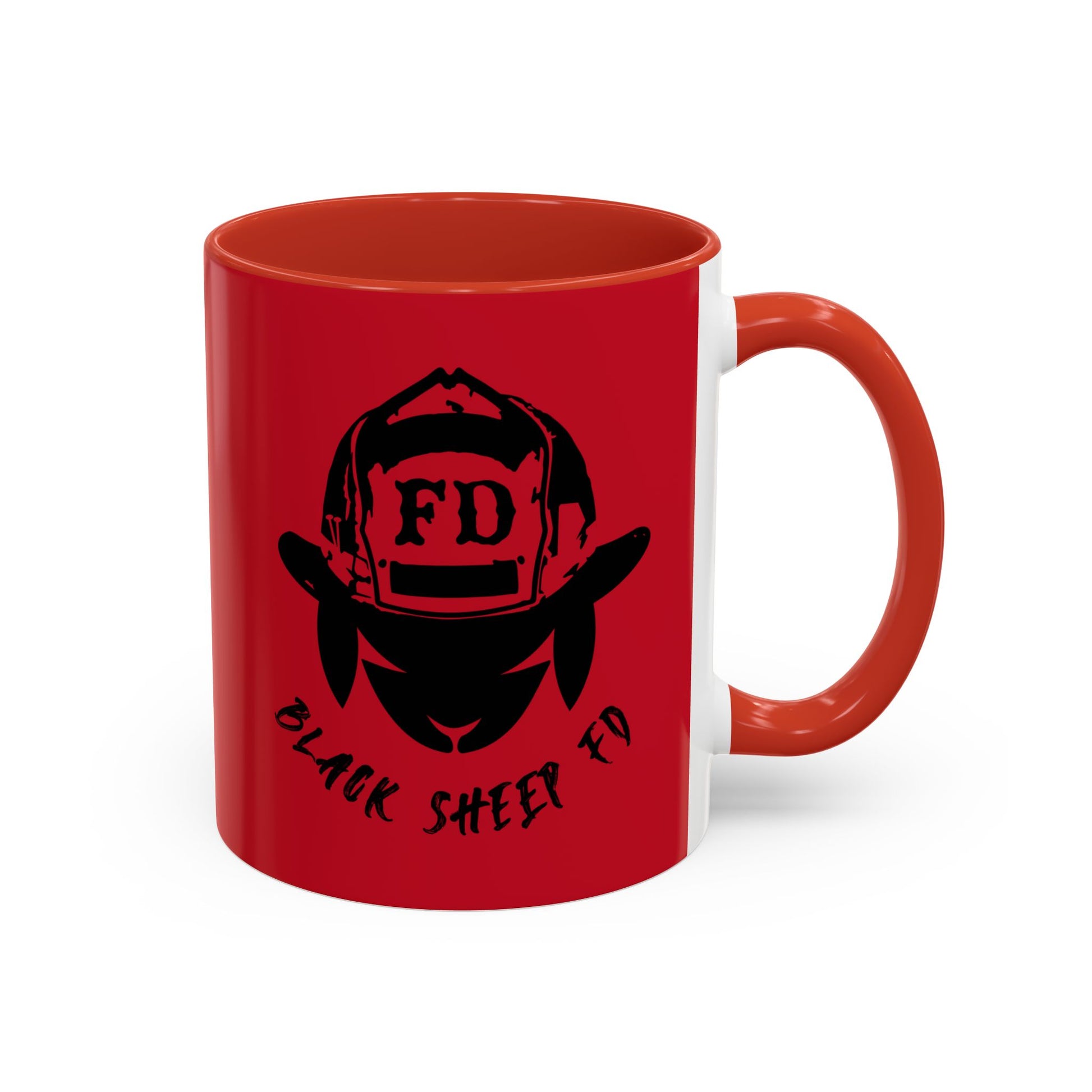 Black Sheep "Strike While The Irons Are Hot" Premo Artwork Coffee Mug (Brown/Black Accents)