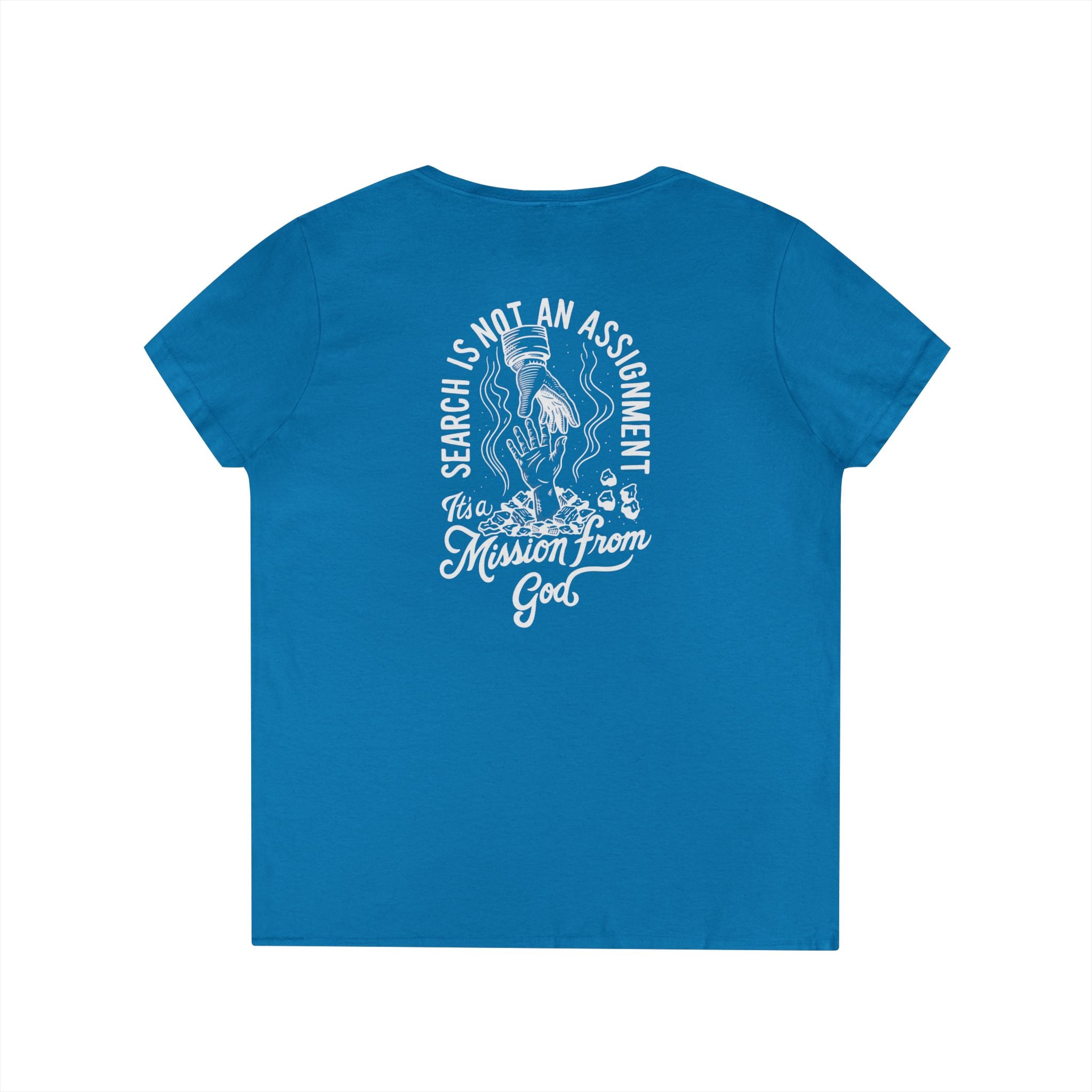 Black Sheep Ladies' V-Neck "More Than An Assignment" T-Shirt