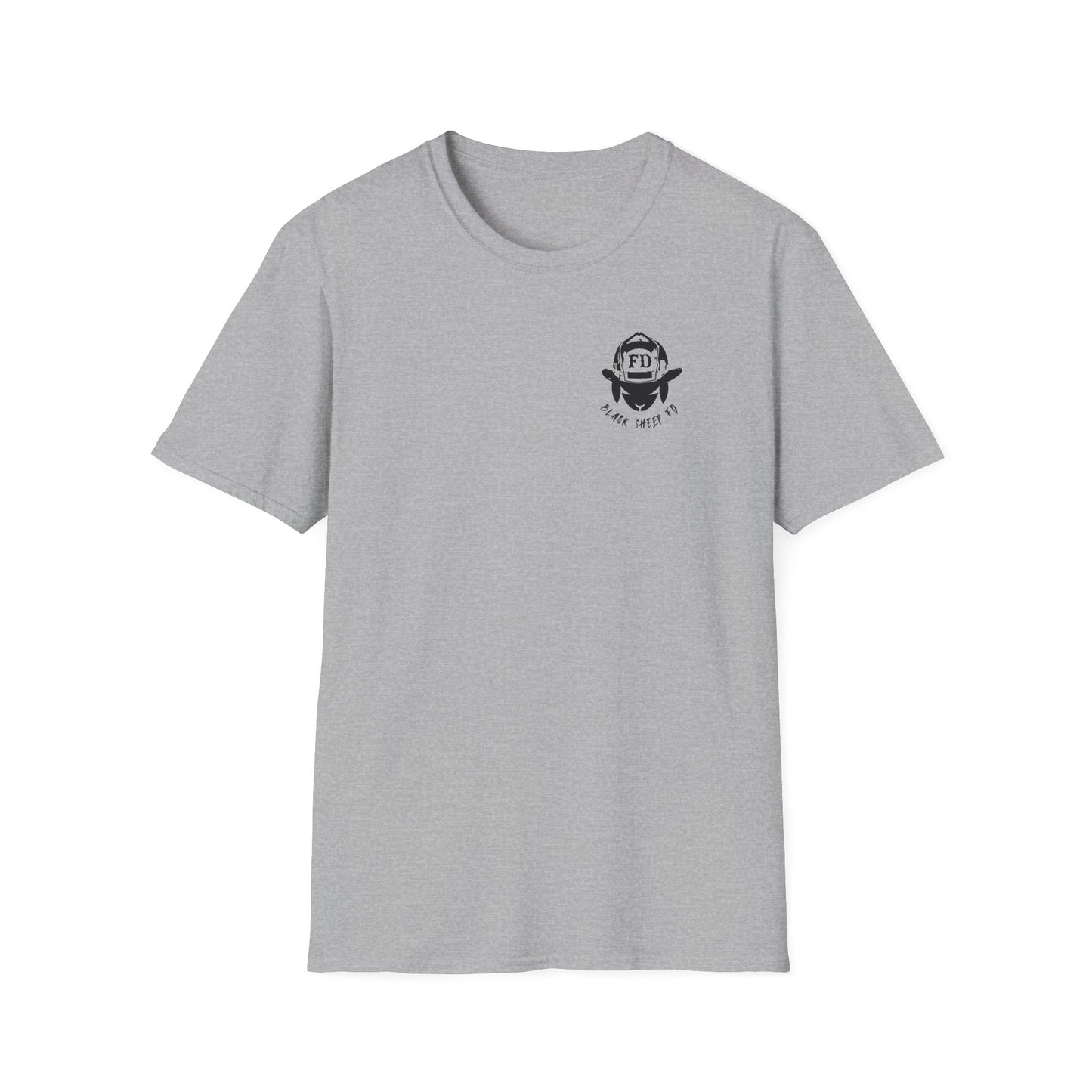 "Inside of Me Are Two Wolves," Firefighter Soft Style Tee Shirt
