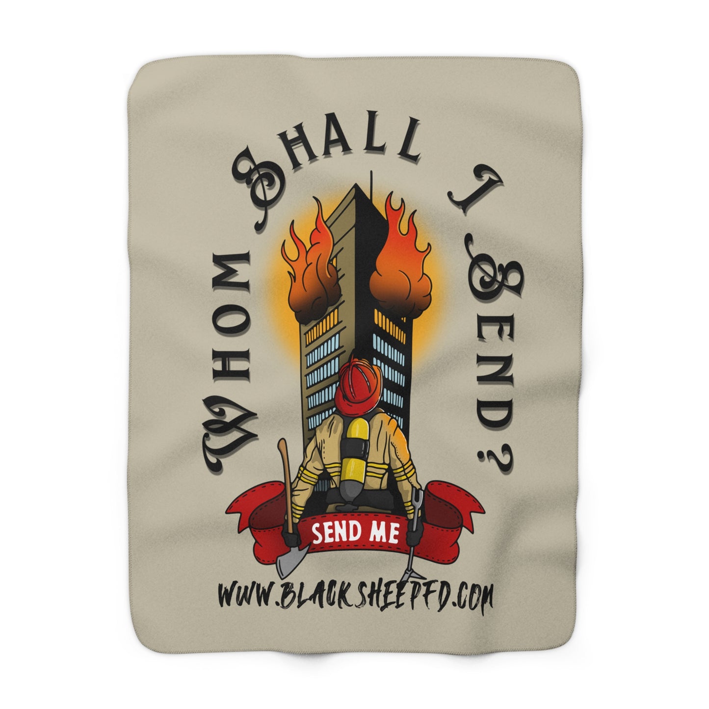 'Send Me' Isaiah 6:8 Station Blanket