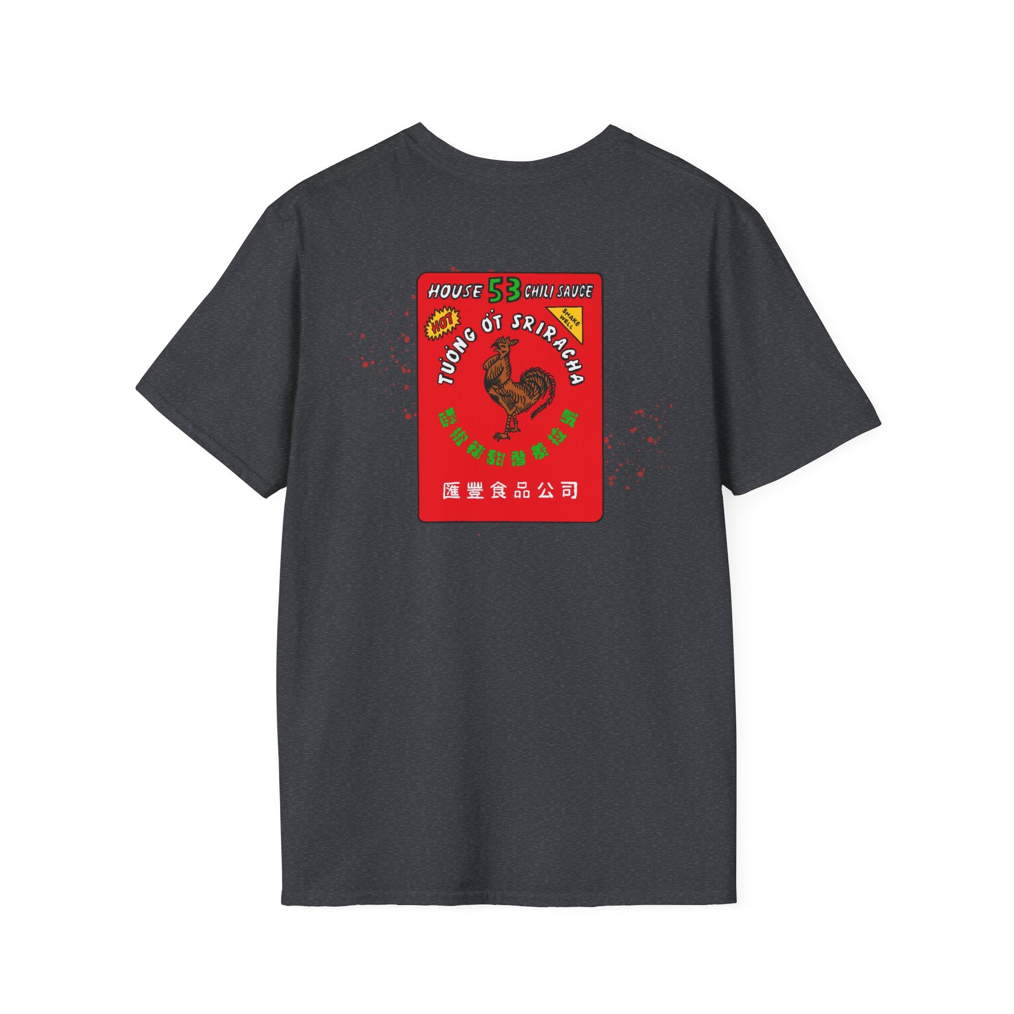 Black Sheep "House 53 Sriracha Hot Sauce" Soft Style Tee