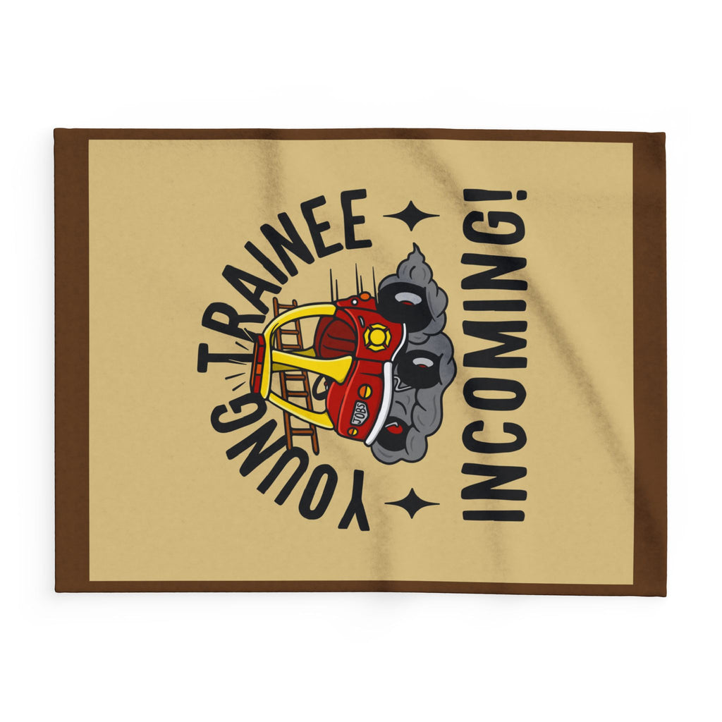 "New Trainee Incoming" Arctic Fleece Blanket