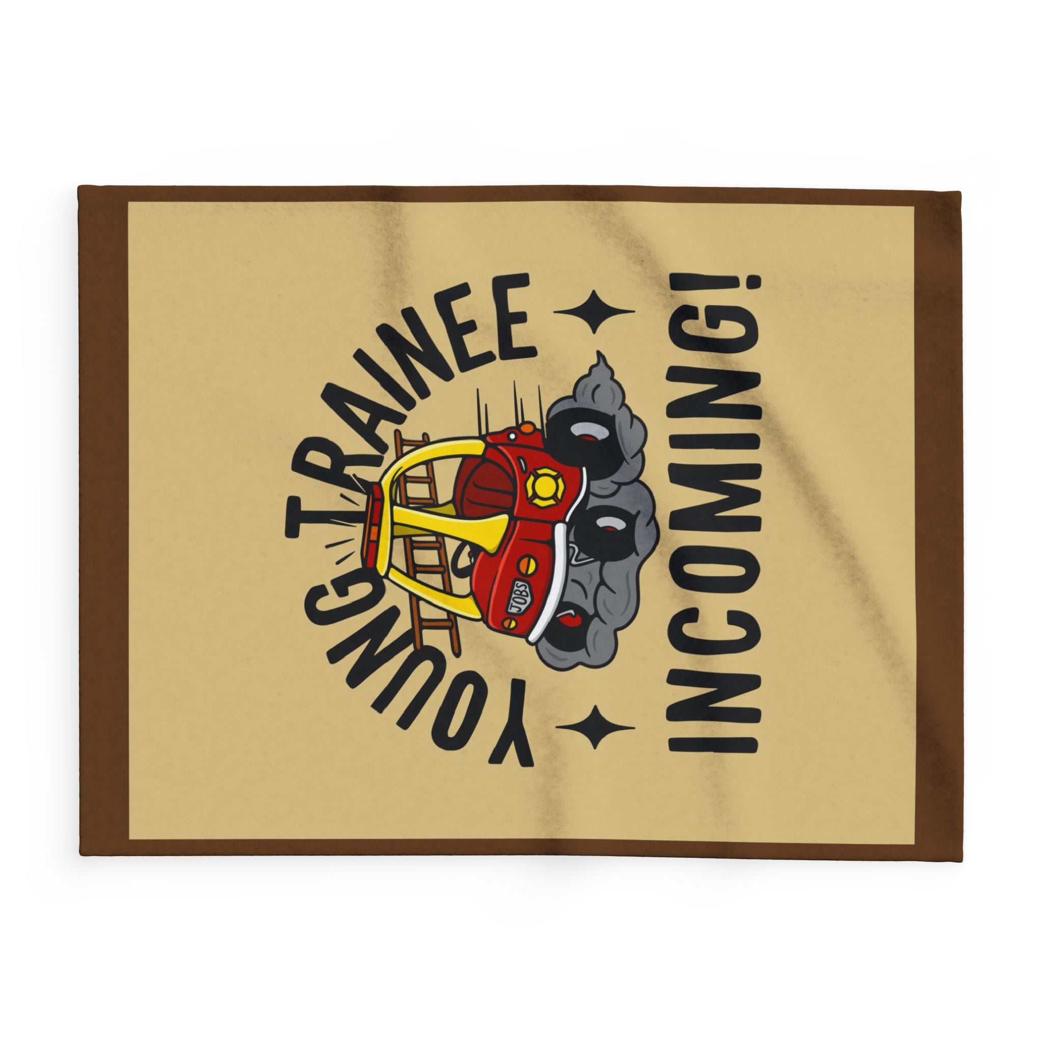 "New Trainee Incoming" Arctic Fleece Blanket