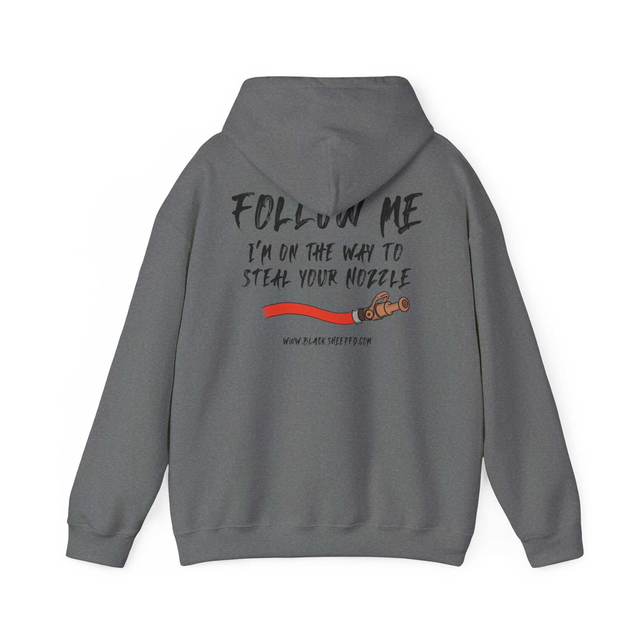 Follow Me Nozzle Steal - Black Sheep FD Hoodie