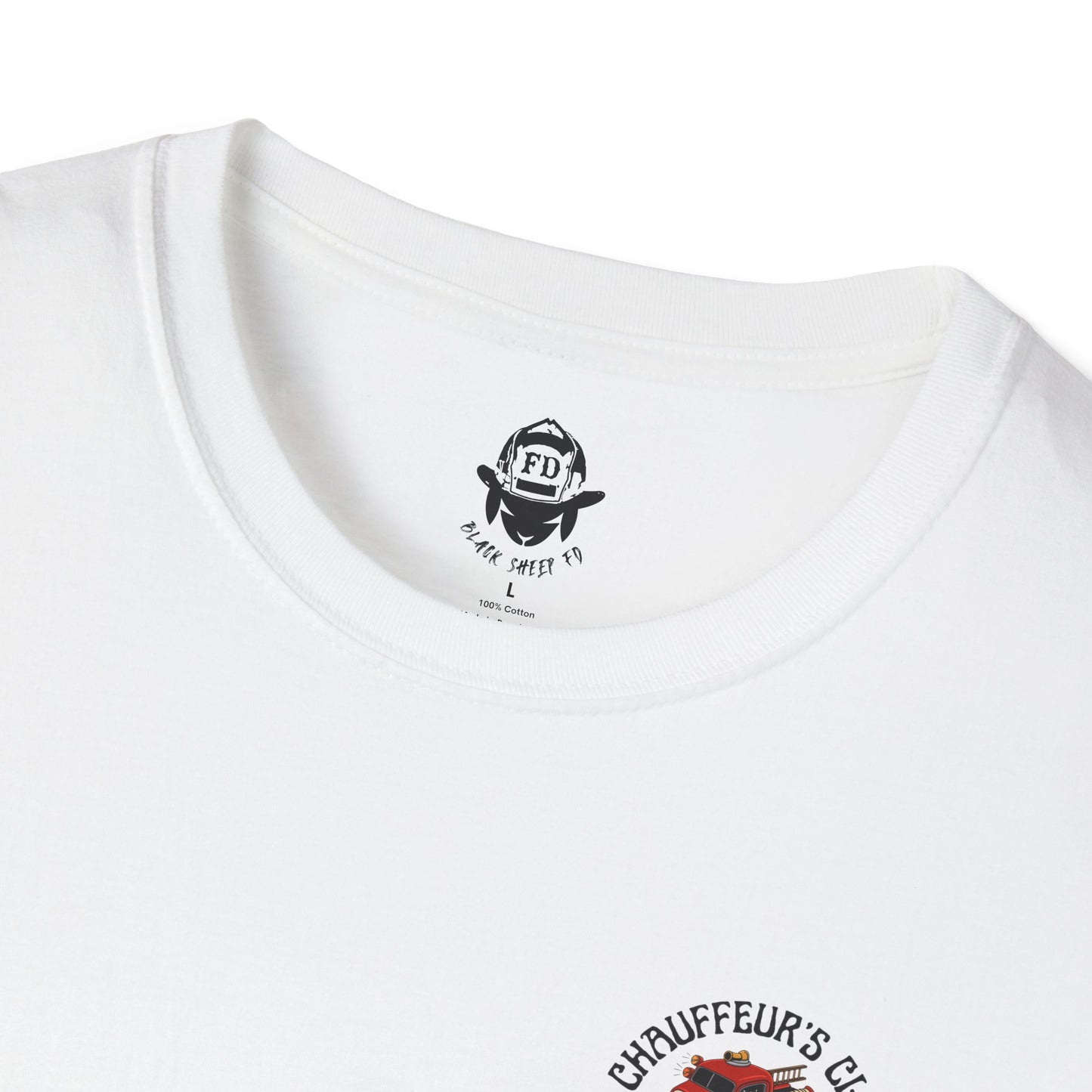 "All Gas, No Brakes" Firefighter Soft-style Vintage Rig Tee