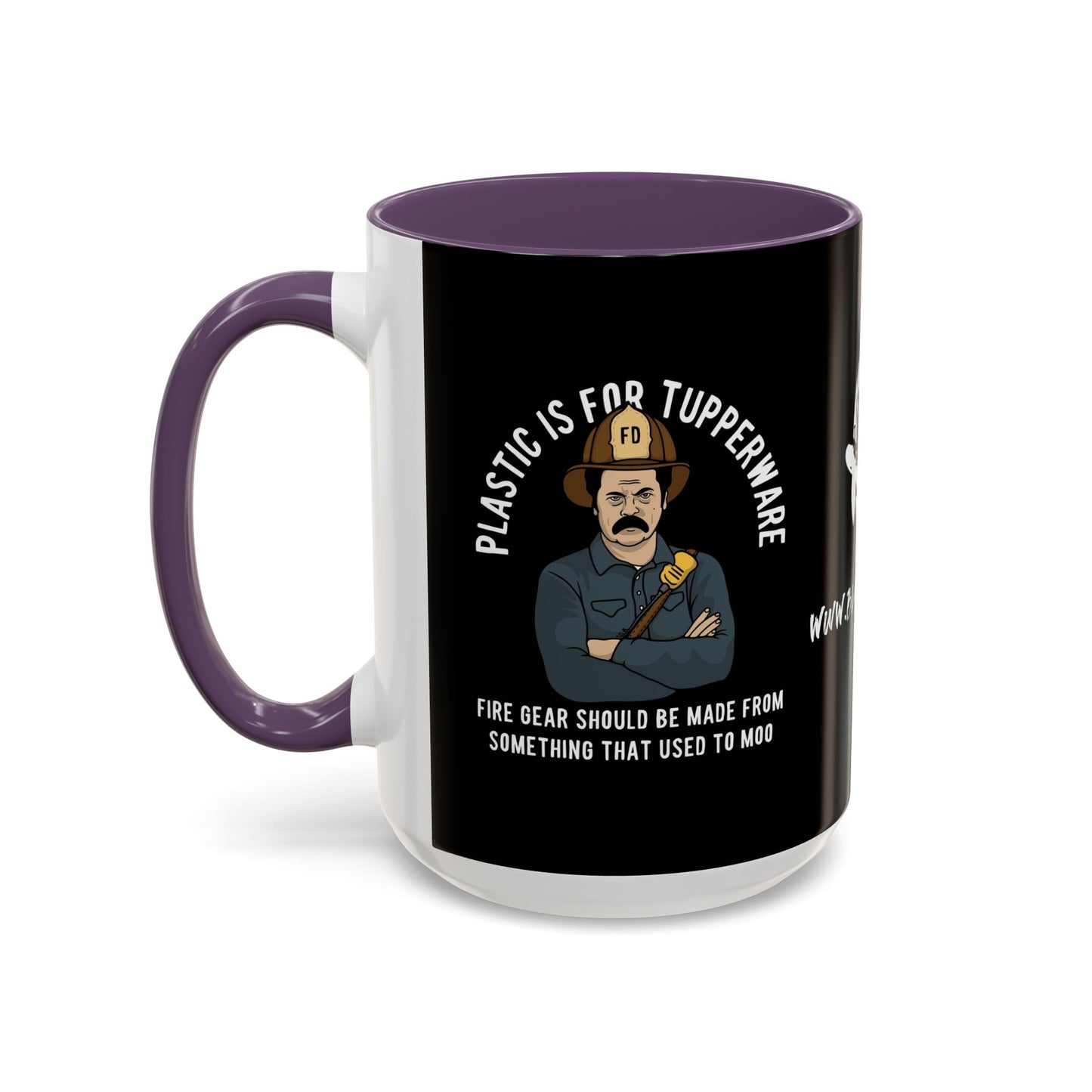 Black Sheep "Plastic Is For Tupperware" Premo Artwork Coffee Mug