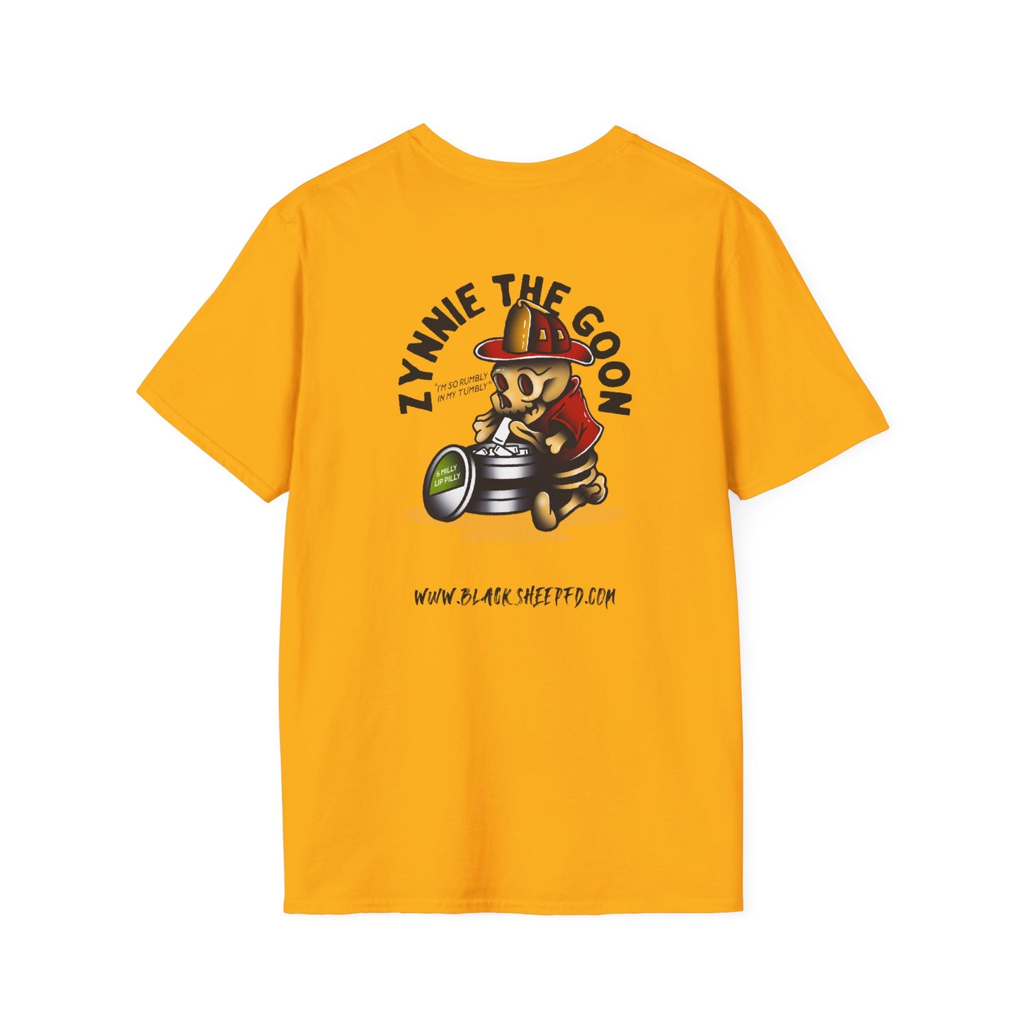 Zynnie The Goon - Black Sheep FD Firefighter Tee