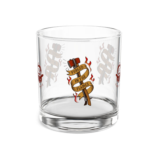 "Forged in the Flames" 10oz Rocks Glass