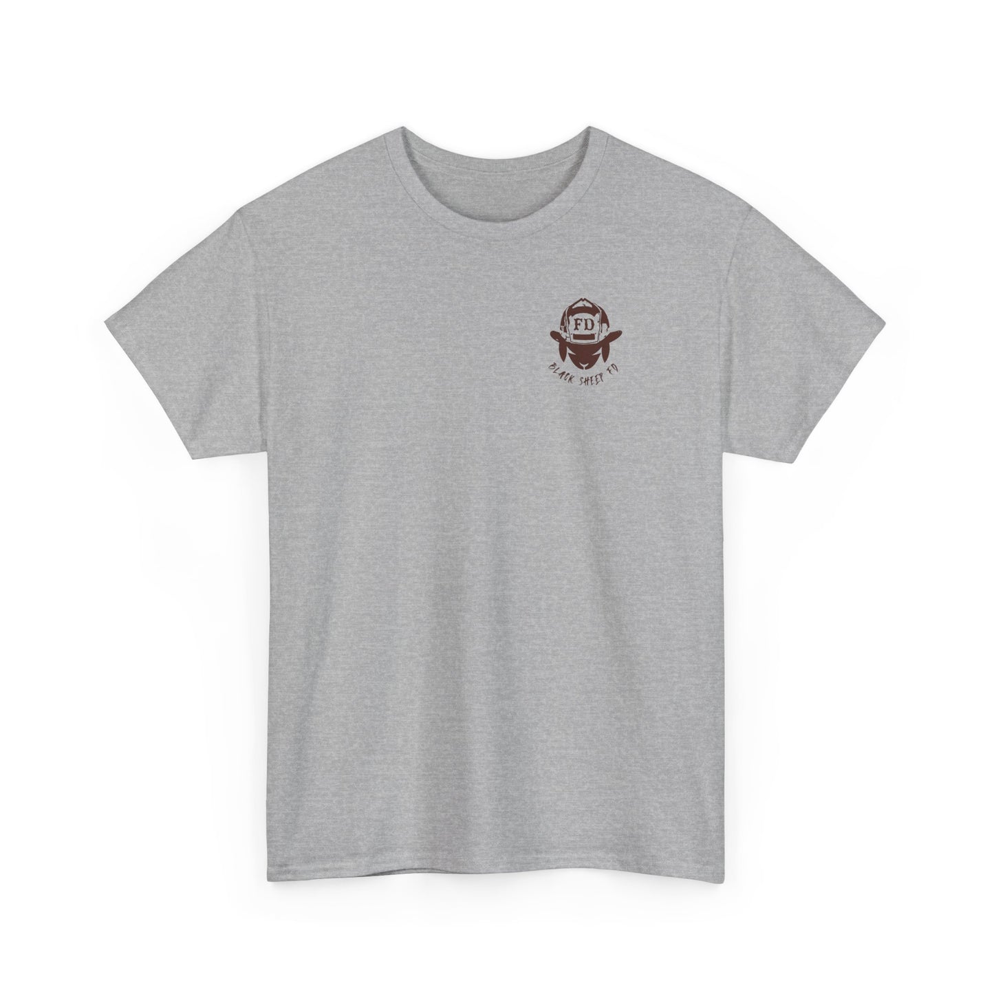 Fire Alarm Box "Looking For Hot Shingles" Heavy Blend Tee