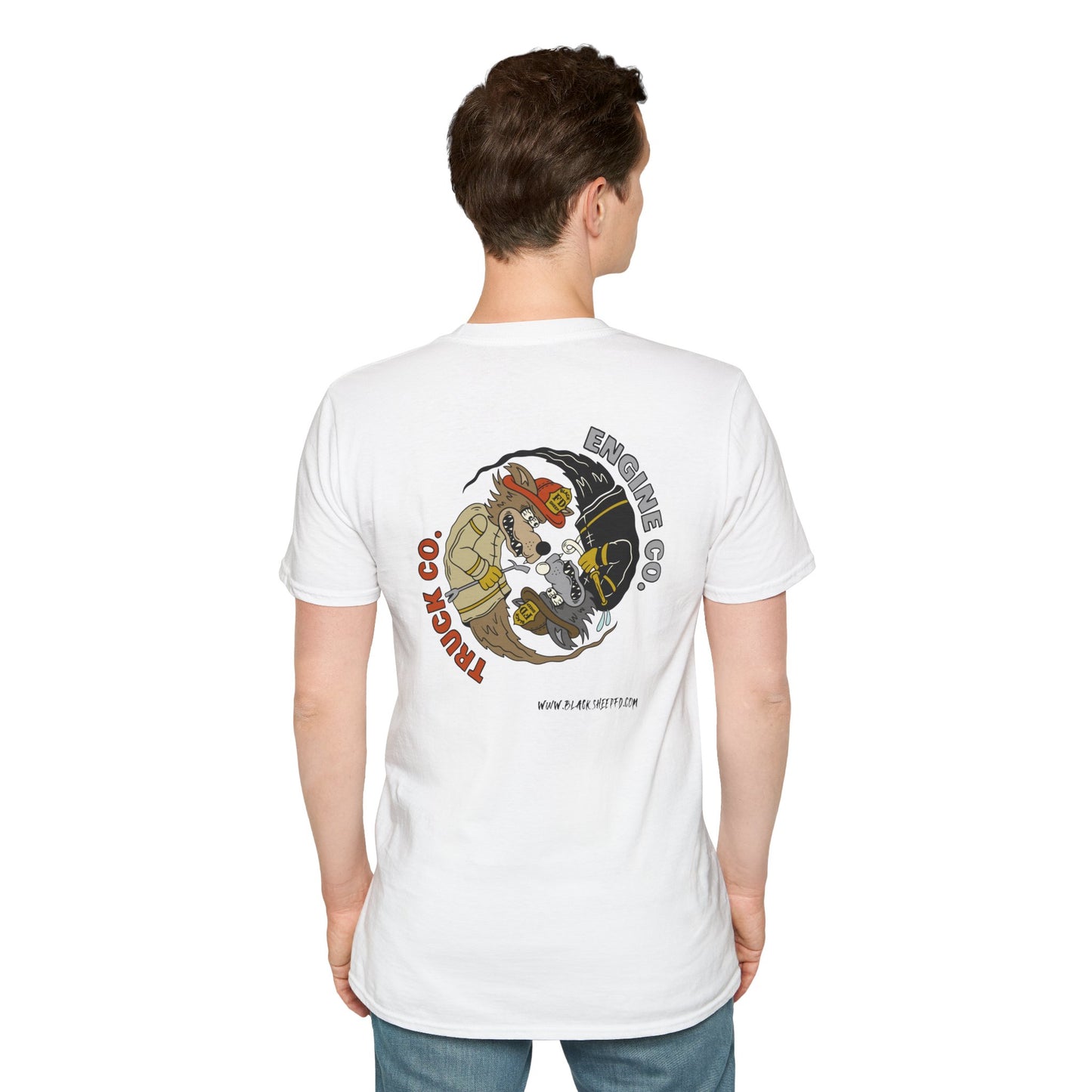 Yin & Yang - Truck Co. & Engine Co. Graphic T-Shirt