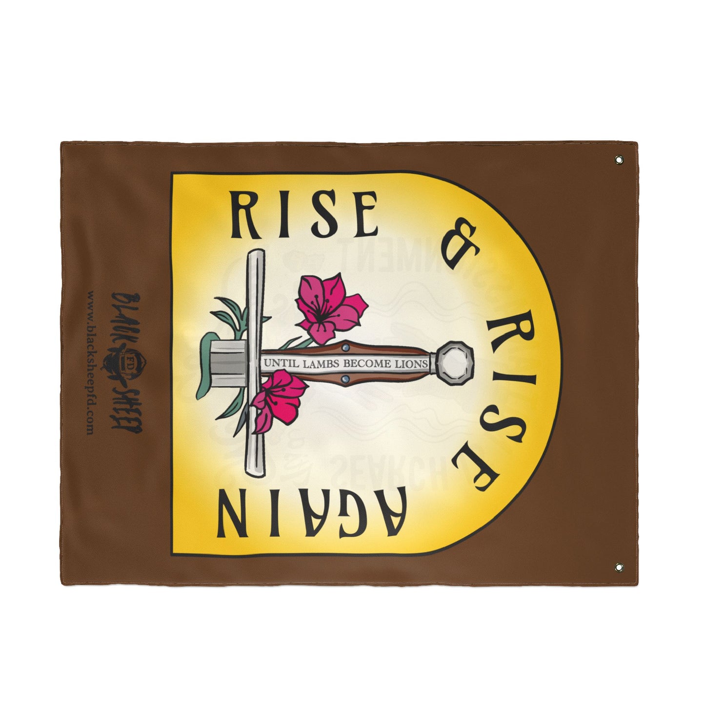 "More Than An Assignment" / "Rise & Rise Again" Two Sided Flag