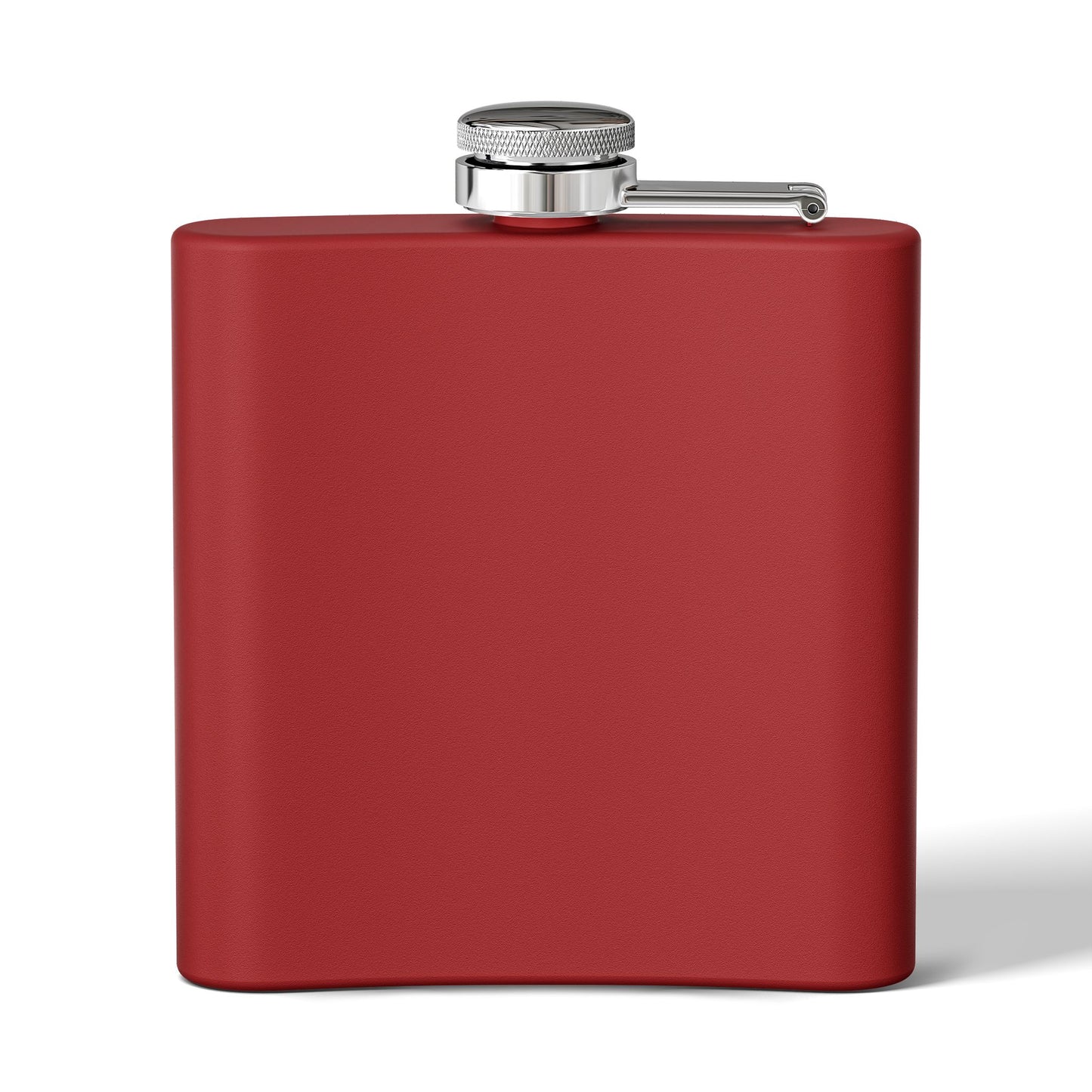 "Forged In The Flames" Stainless Steel Flask - 6oz Tattoo-Style Hip Flask