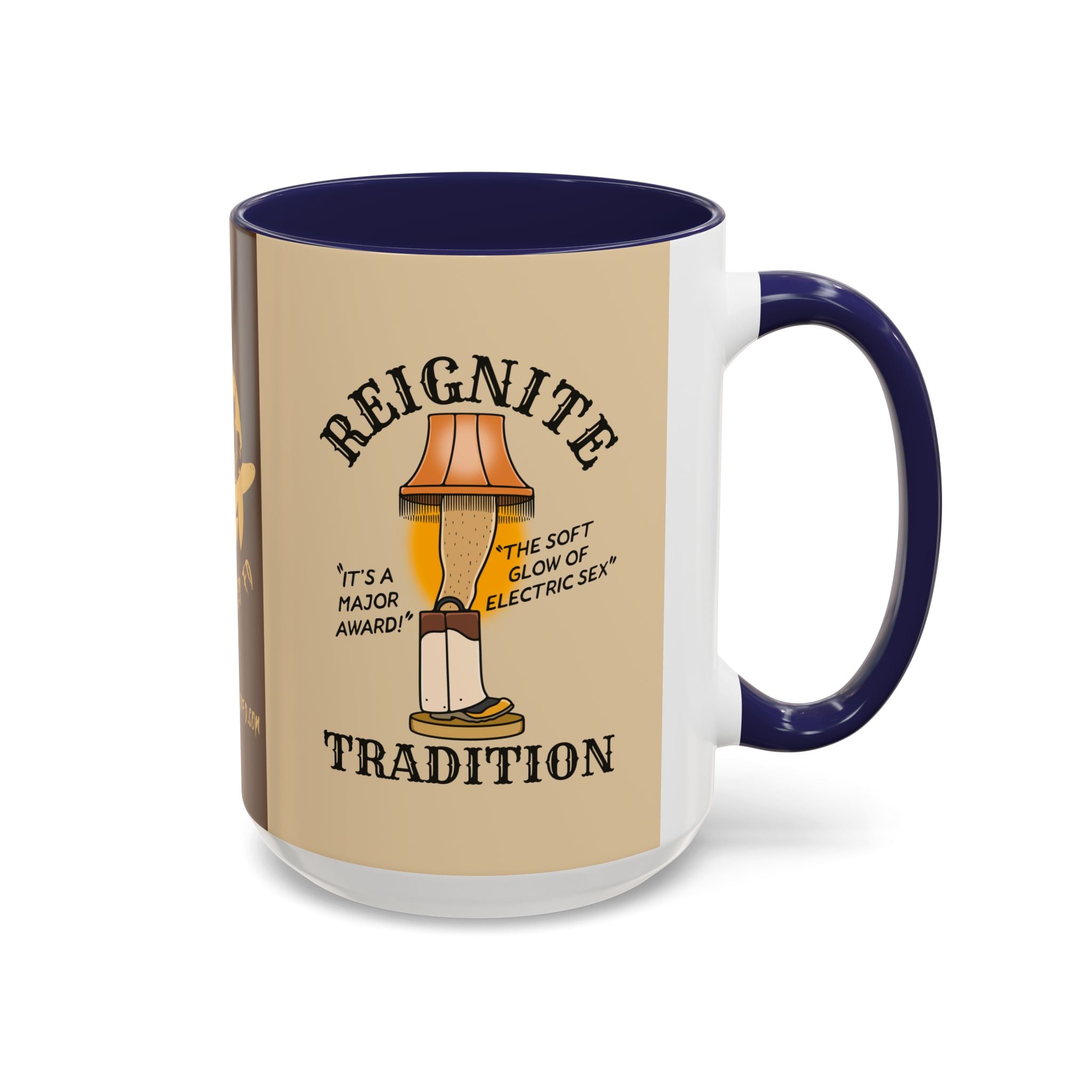 Christmas Lamp Coffee Mug - Reignite Tradition Design