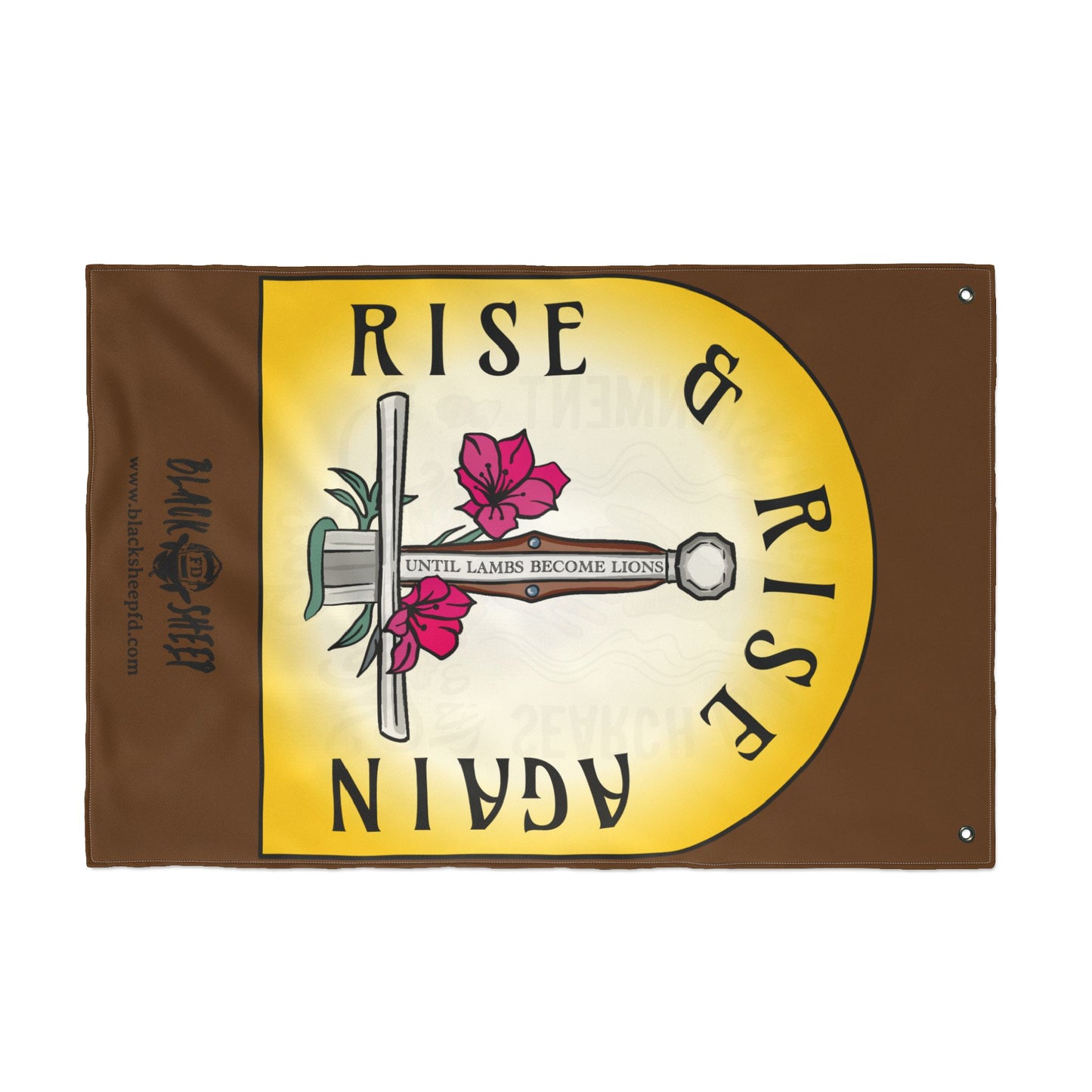 "More Than An Assignment" / "Rise & Rise Again" Two Sided Flag