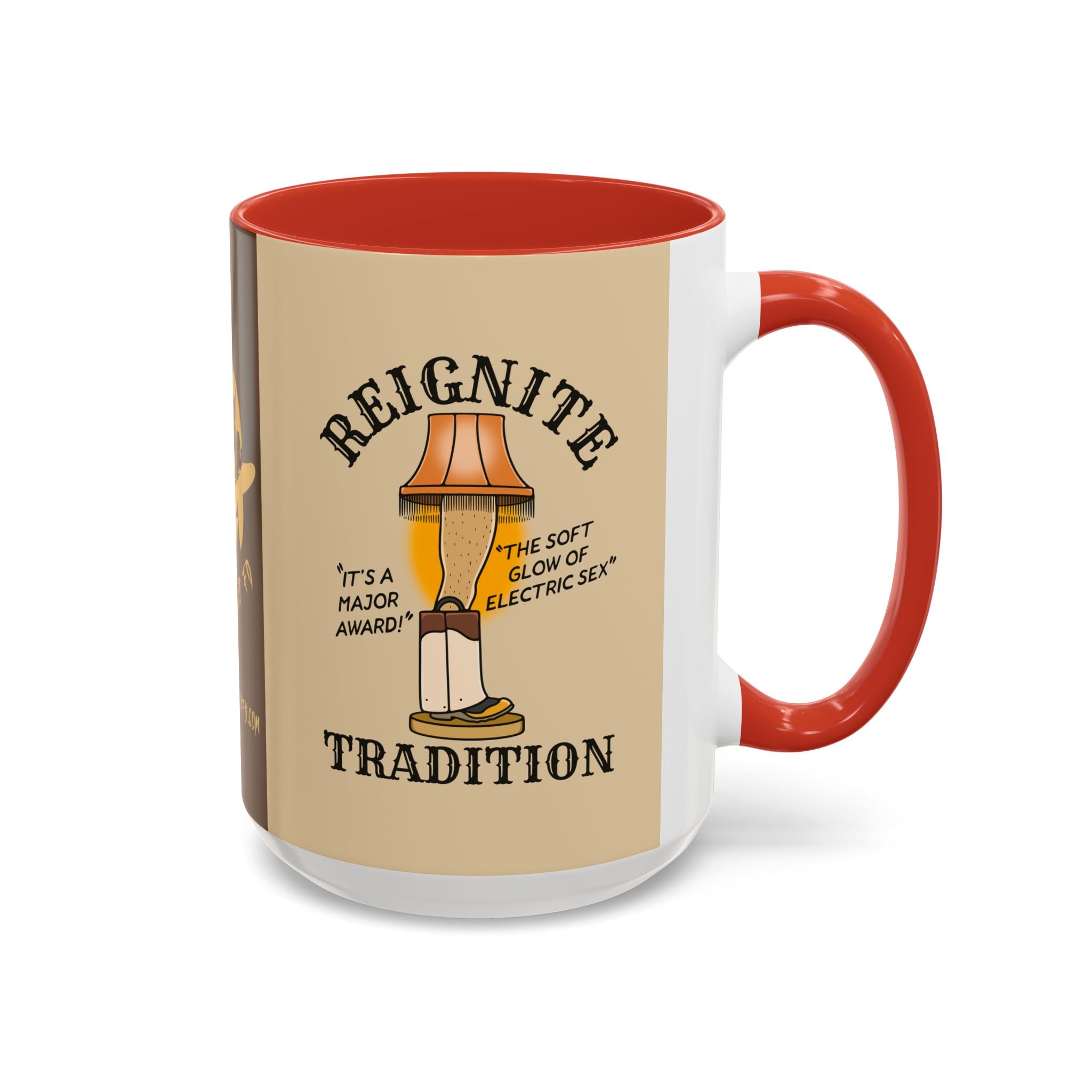 Christmas Lamp Coffee Mug - Reignite Tradition Design