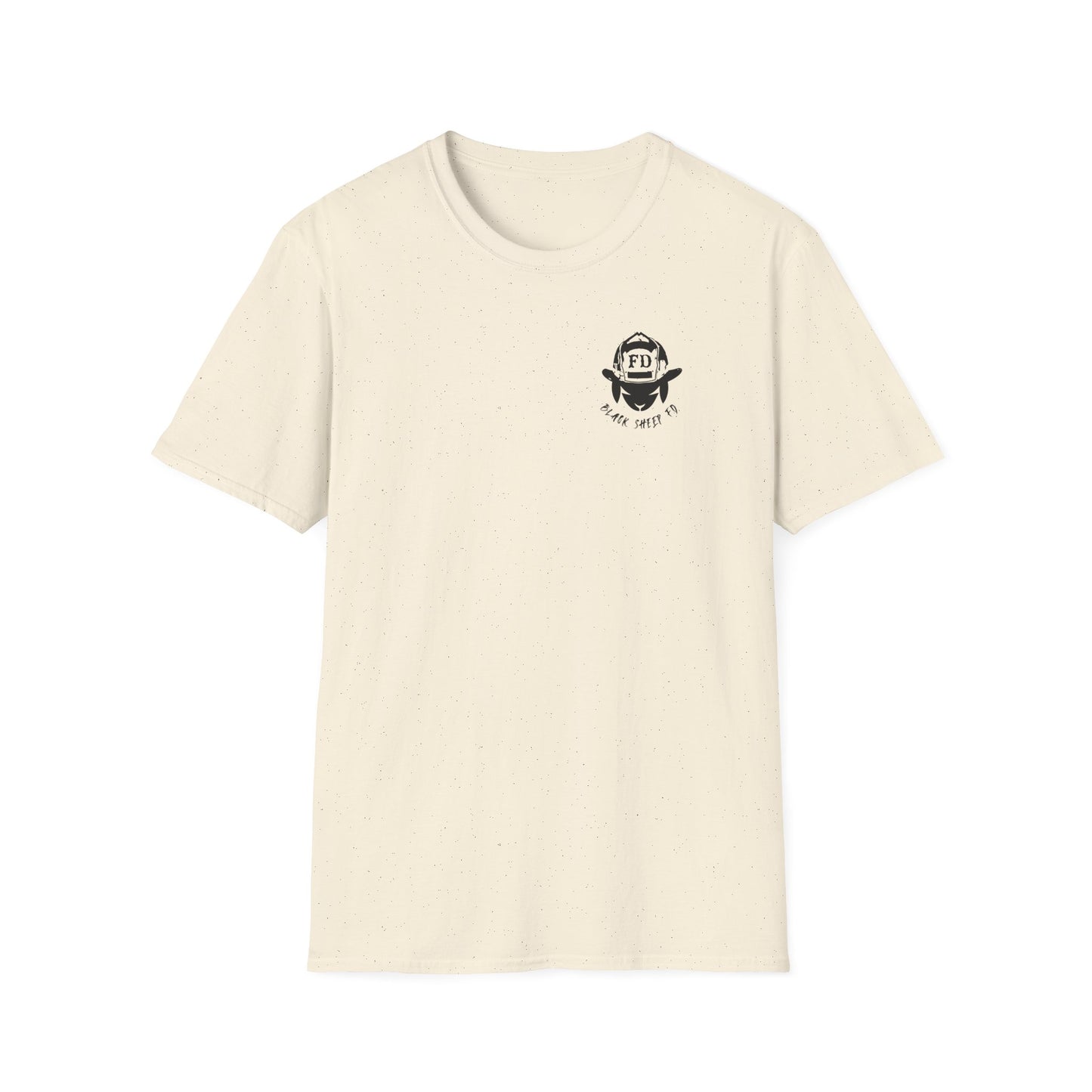 "Inside of Me Are Two Wolves," Firefighter Soft Style Tee Shirt