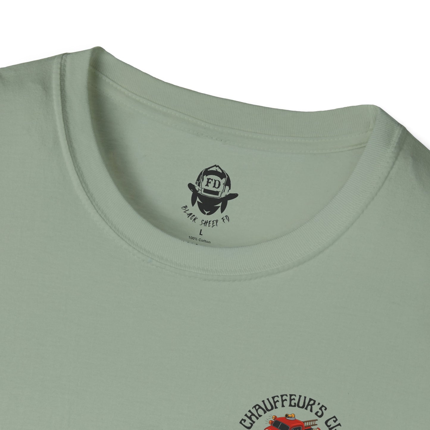 "All Gas, No Brakes" Firefighter Soft-style Vintage Rig Tee