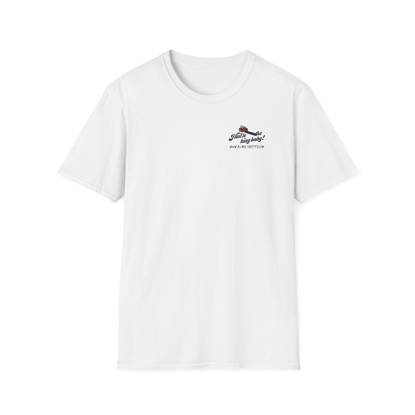 Cuttin' Holes to Save Souls Firefighter Tee
