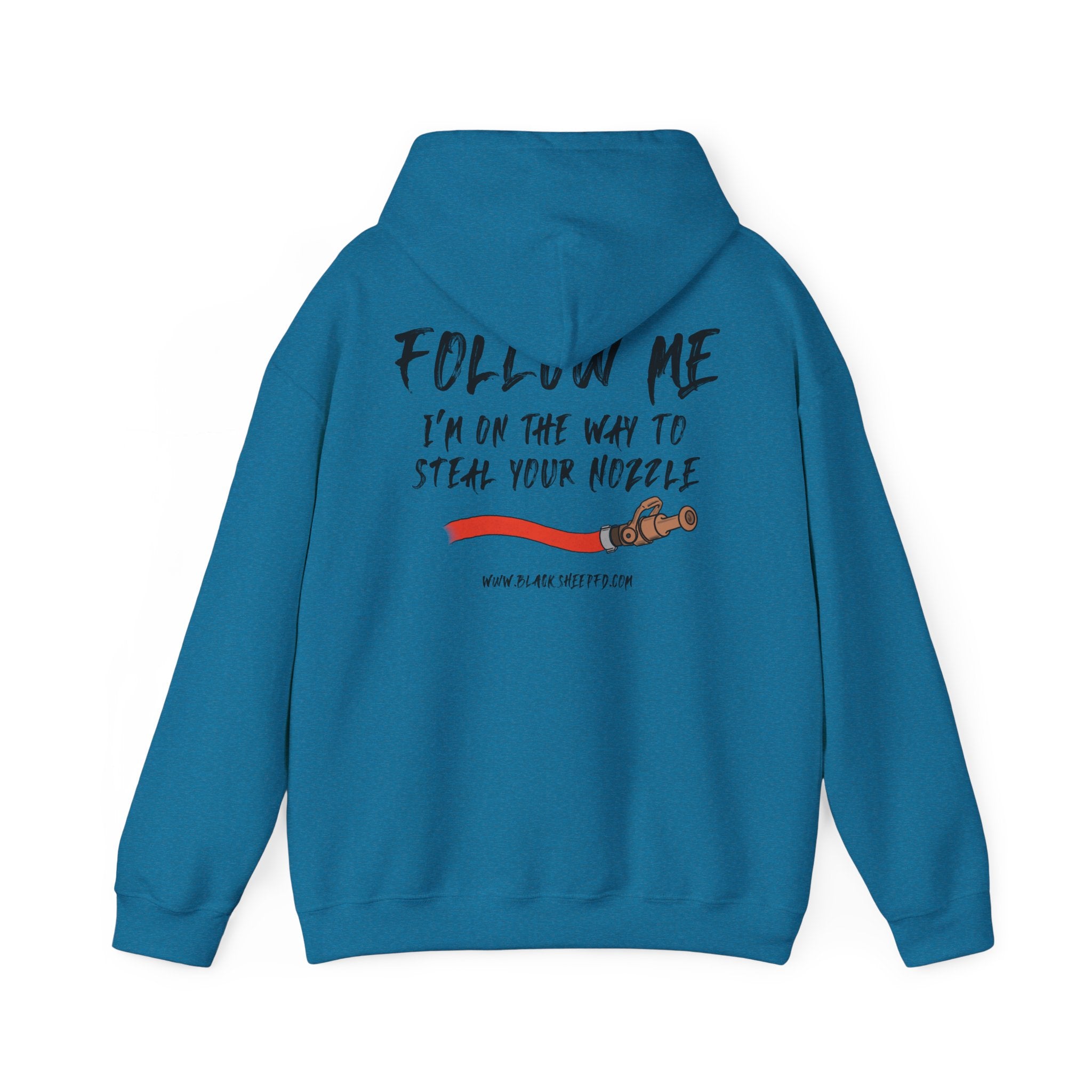 Follow Me Nozzle Steal - Black Sheep FD Hoodie