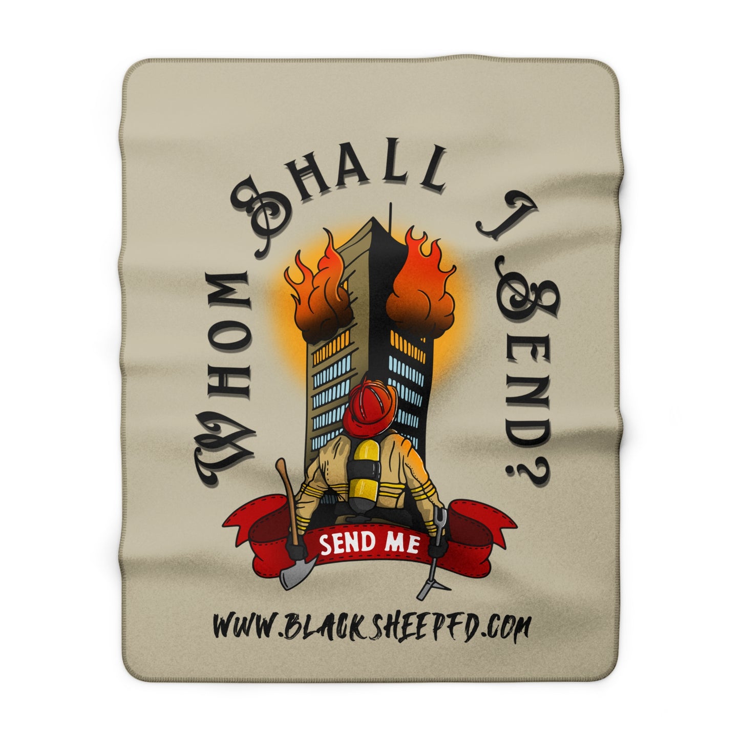 'Send Me' Isaiah 6:8 Station Blanket