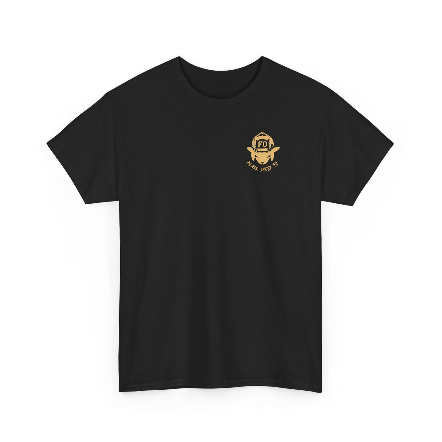 Fire Alarm Box "Looking For Hot Shingles" Heavy Blend Tee