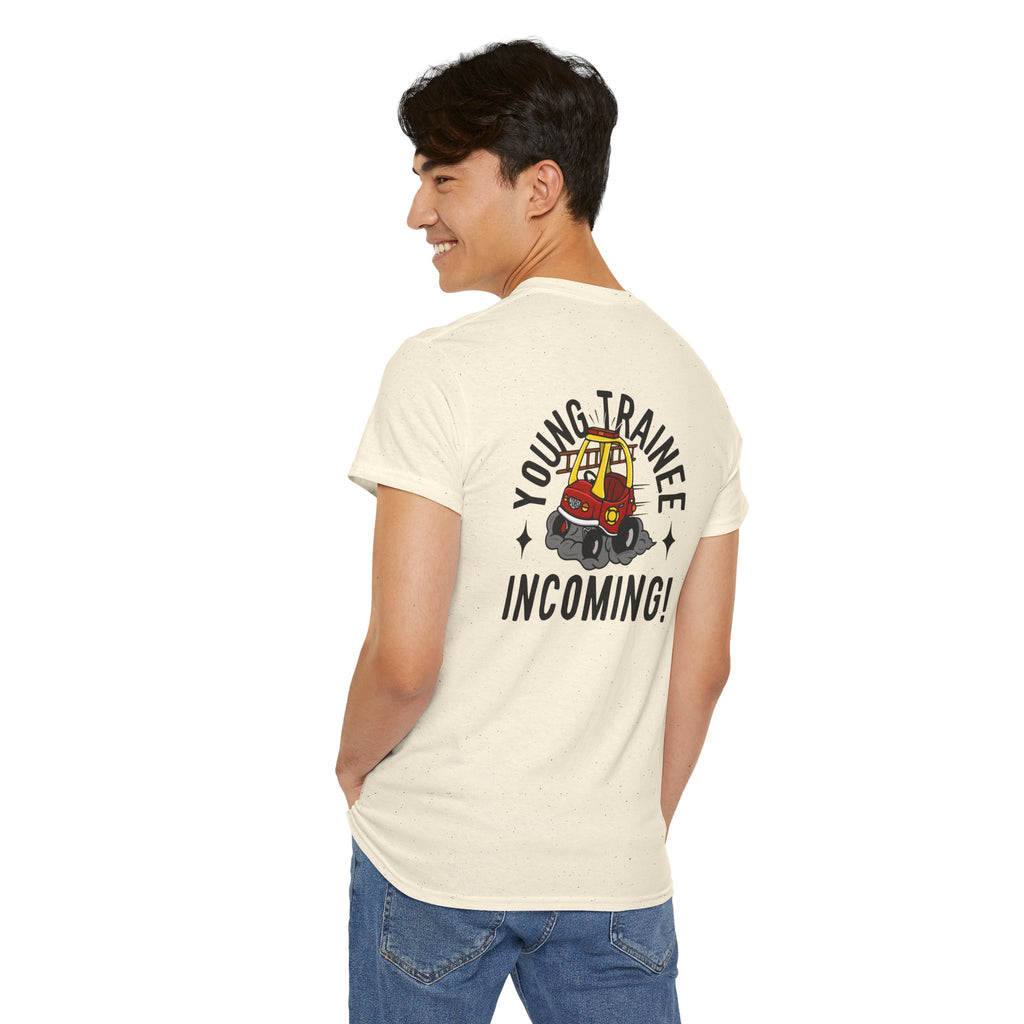 "New Trainee Incoming" Heavy Blend Tee
