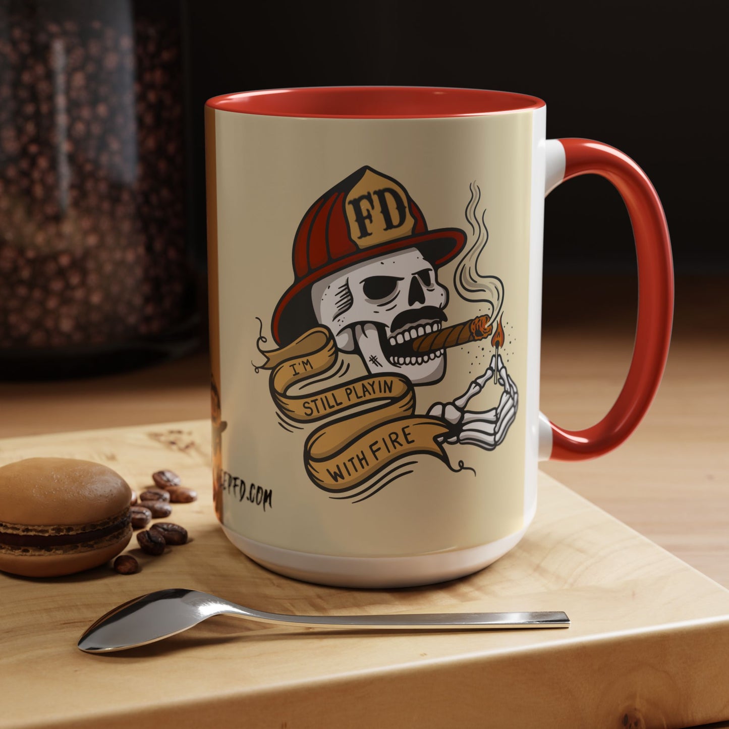 "Still Playing With Fire" Coffee Mug