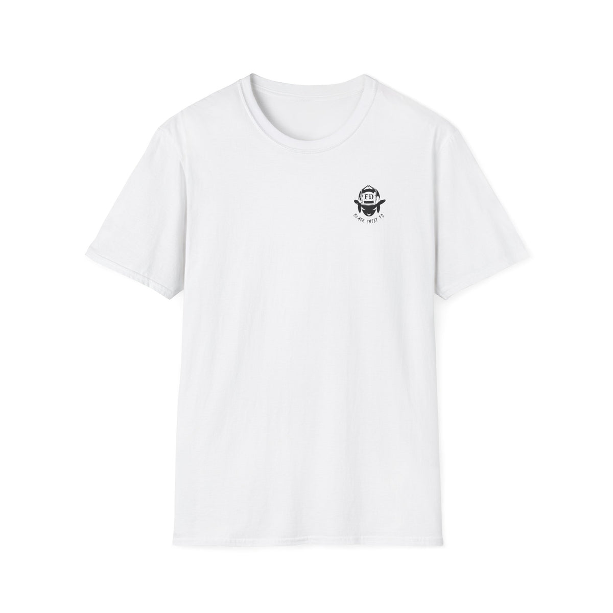 Smooth Bore To The Door Pin-Up Firefighter T-Shirt