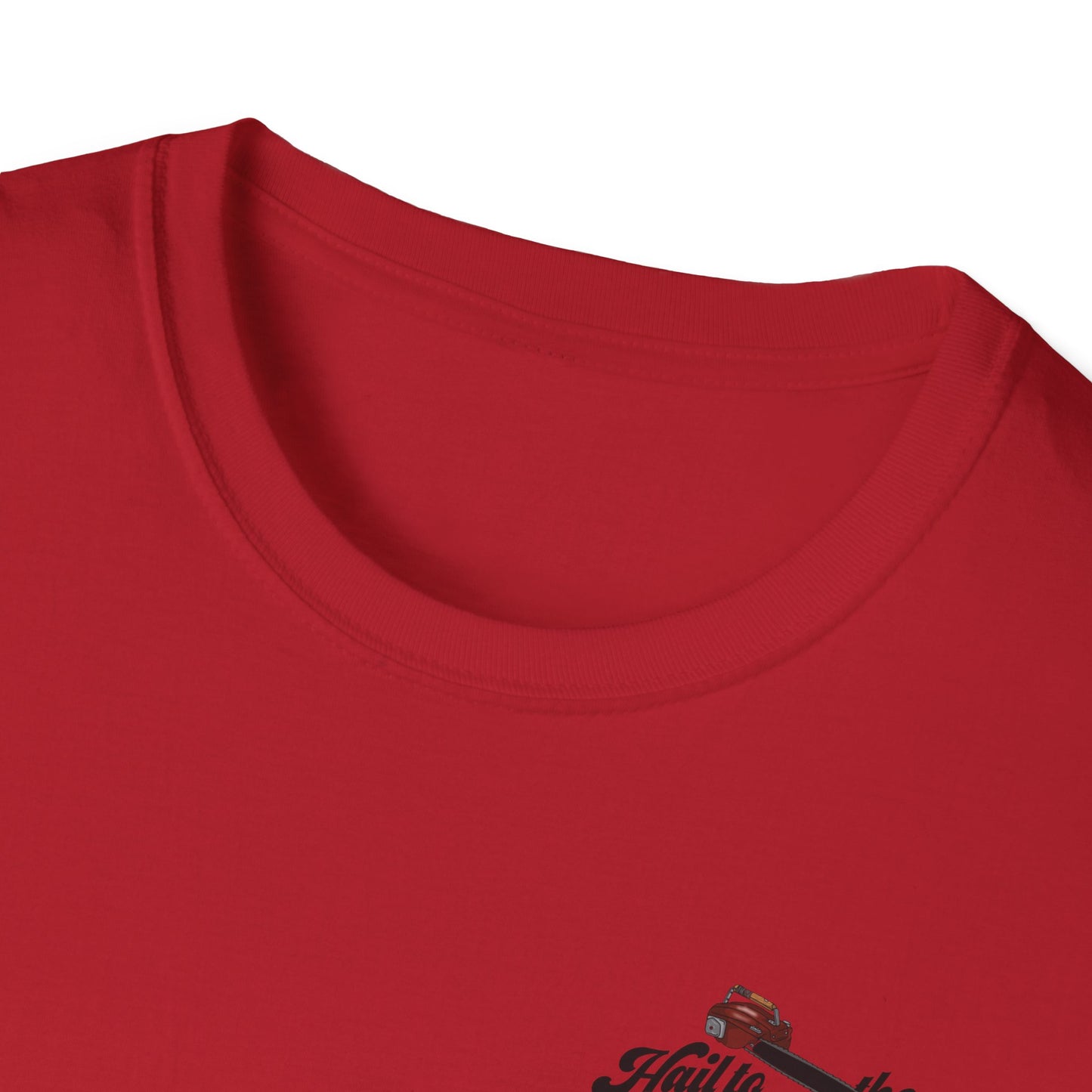 Cuttin' Holes to Save Souls Firefighter Tee