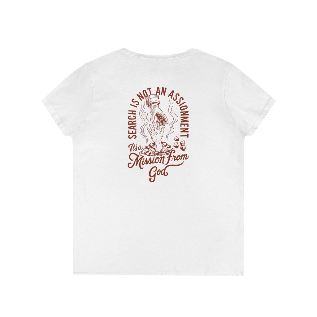 Black Sheep Ladies' V-Neck "More Than An Assignment" T-Shirt