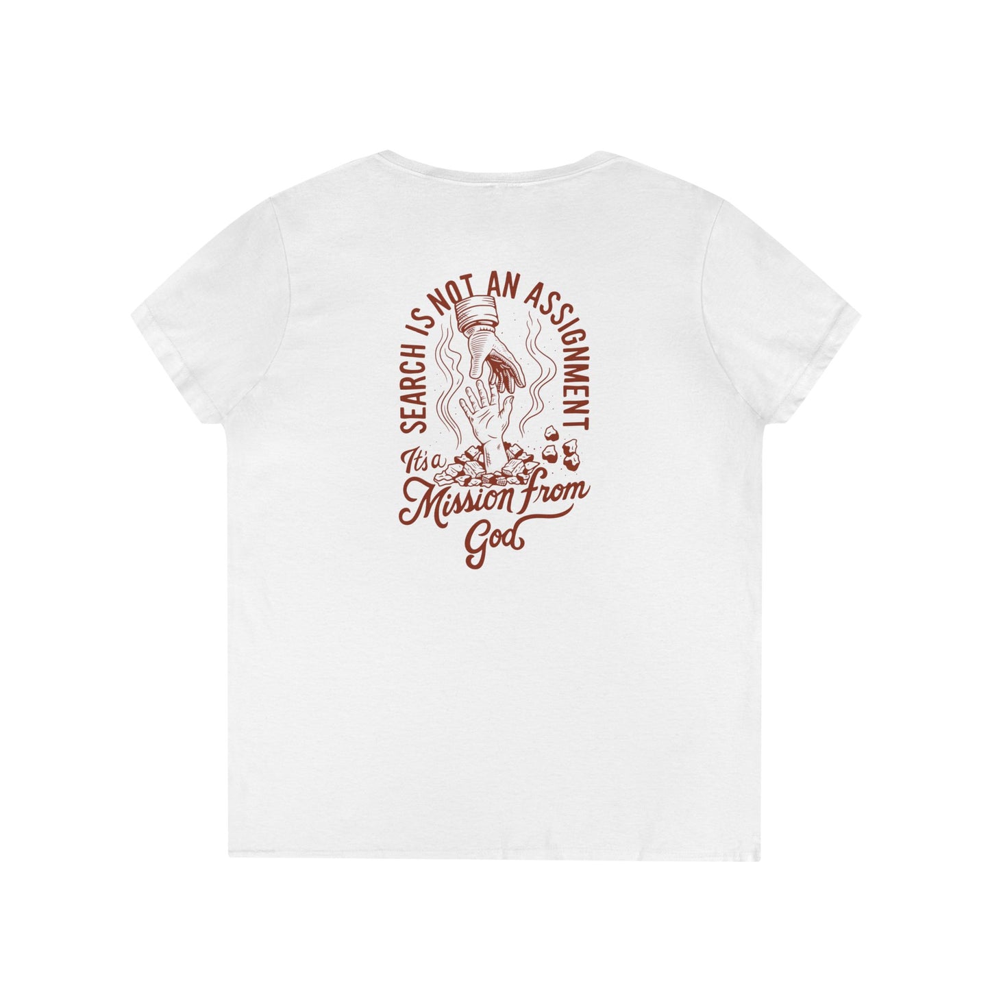 Black Sheep Ladies' V-Neck "More Than An Assignment" T-Shirt