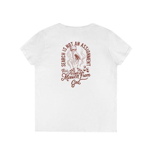 Black Sheep Ladies' V-Neck "More Than An Assignment" T-Shirt