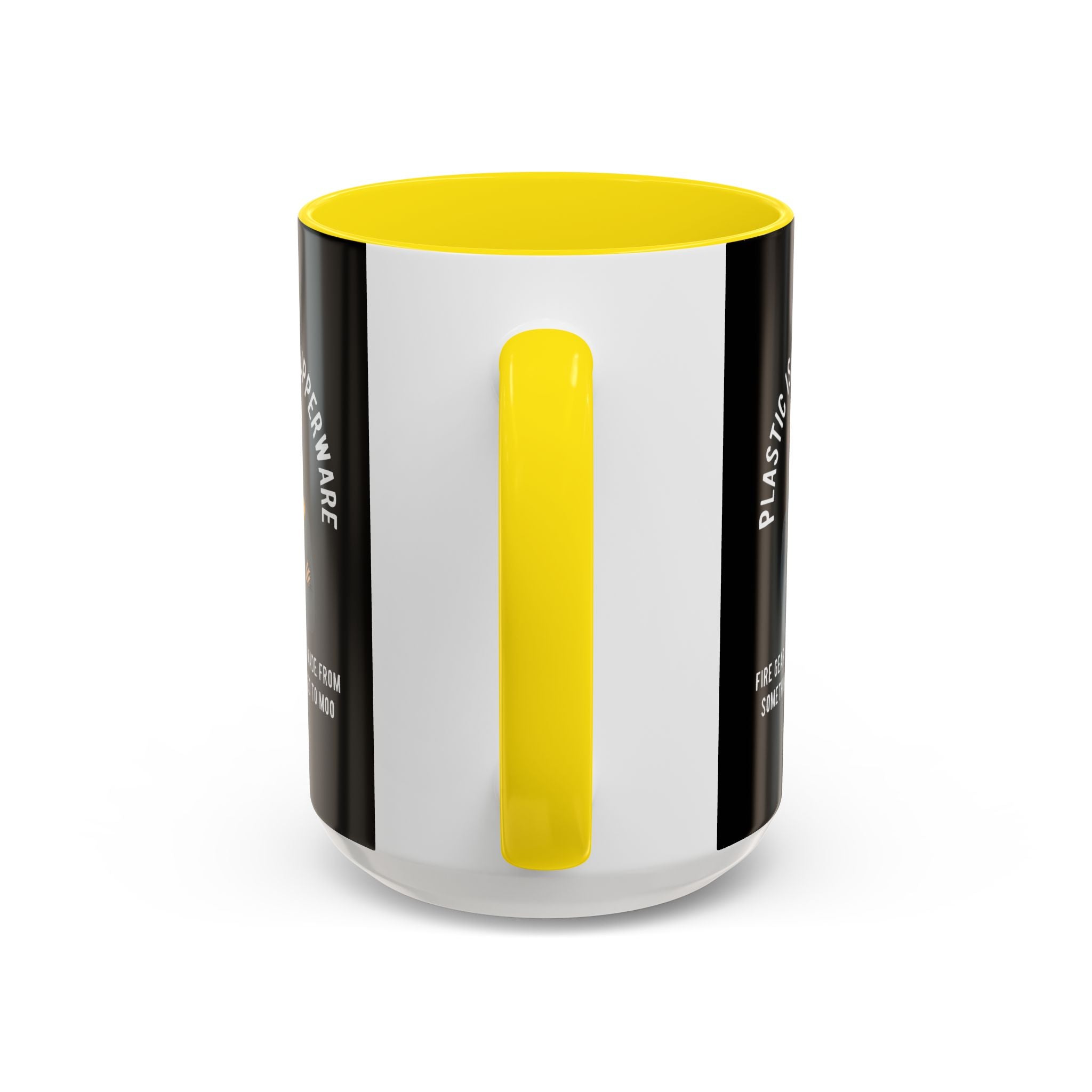 Black Sheep "Plastic Is For Tupperware" Premo Artwork Coffee Mug